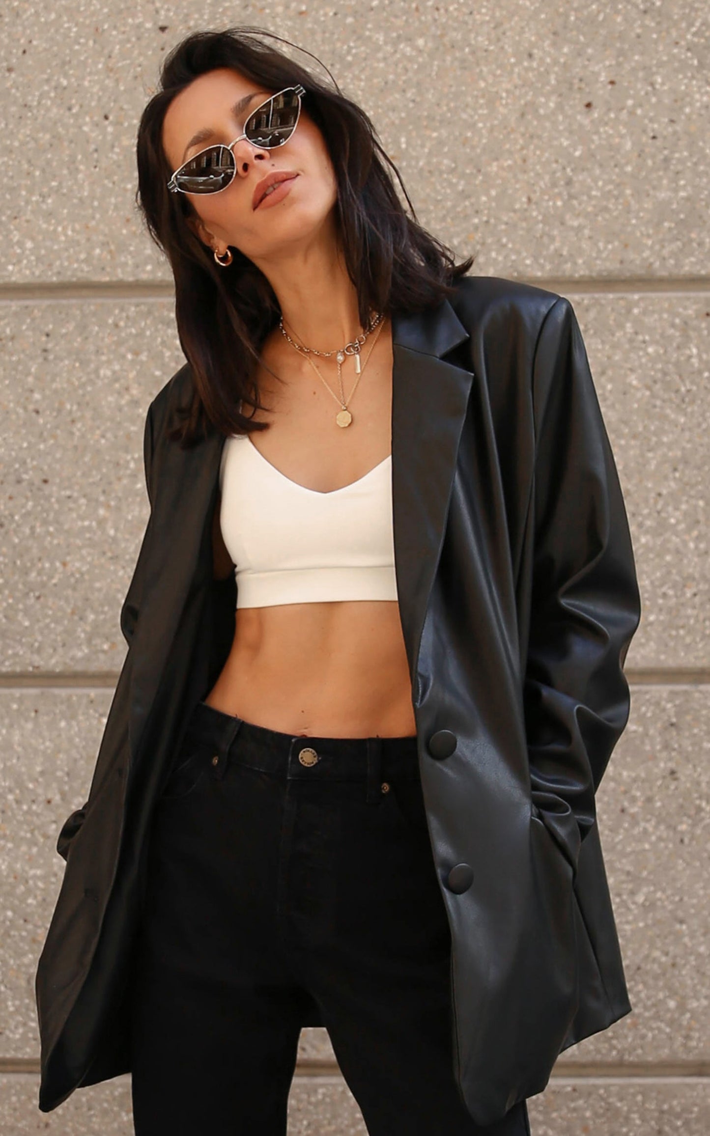 Orochie Bralette - Scoop Neck Bralette in White