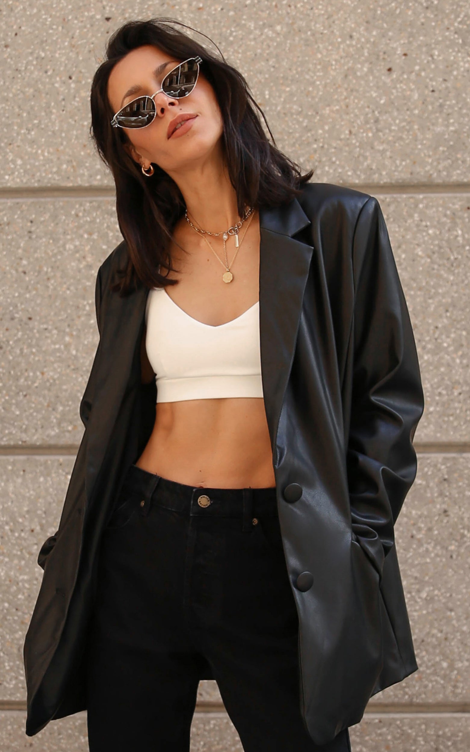 Orochie Bralette - Scoop Neck Bralette in White