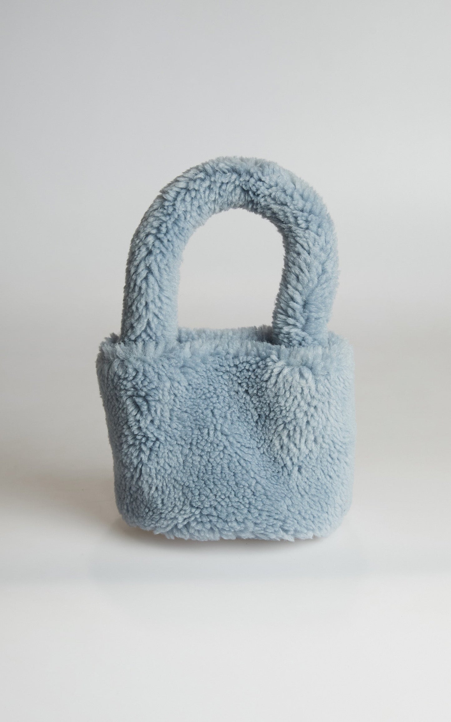 Gembel Faux Fur Bag in Blue