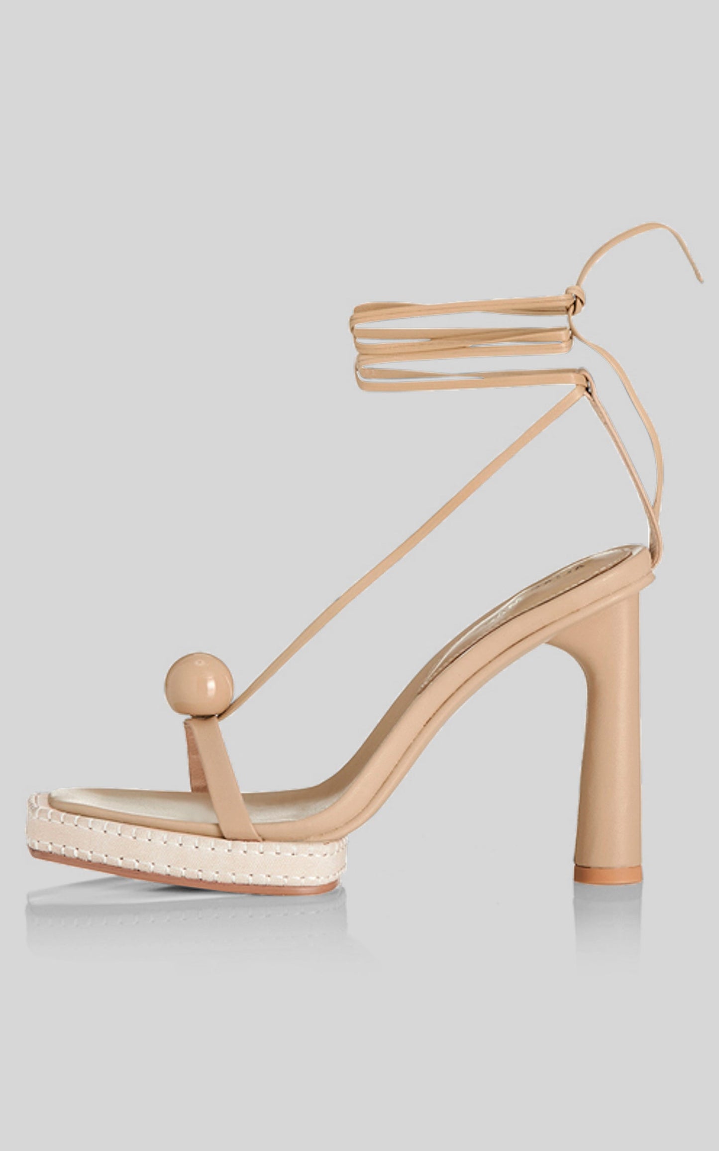 Alias Mae - Gigi Heels in Natural Leather