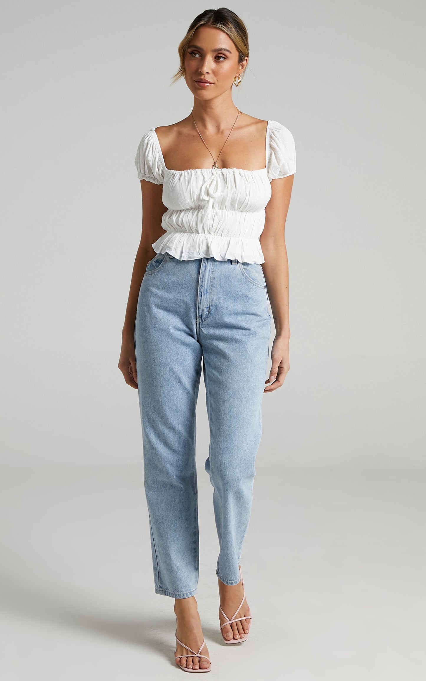 Gimme Top in White