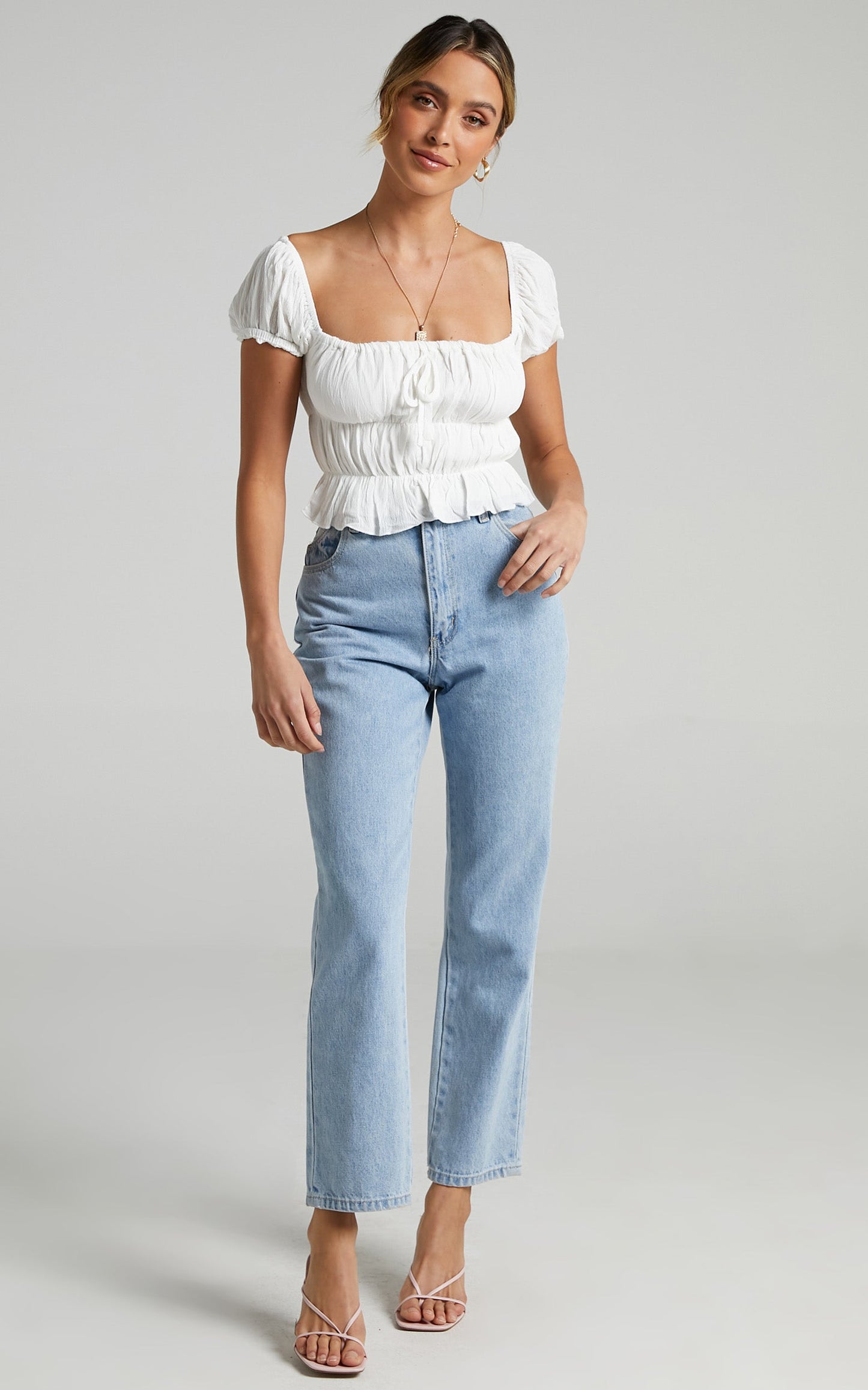 Gimme Top in White