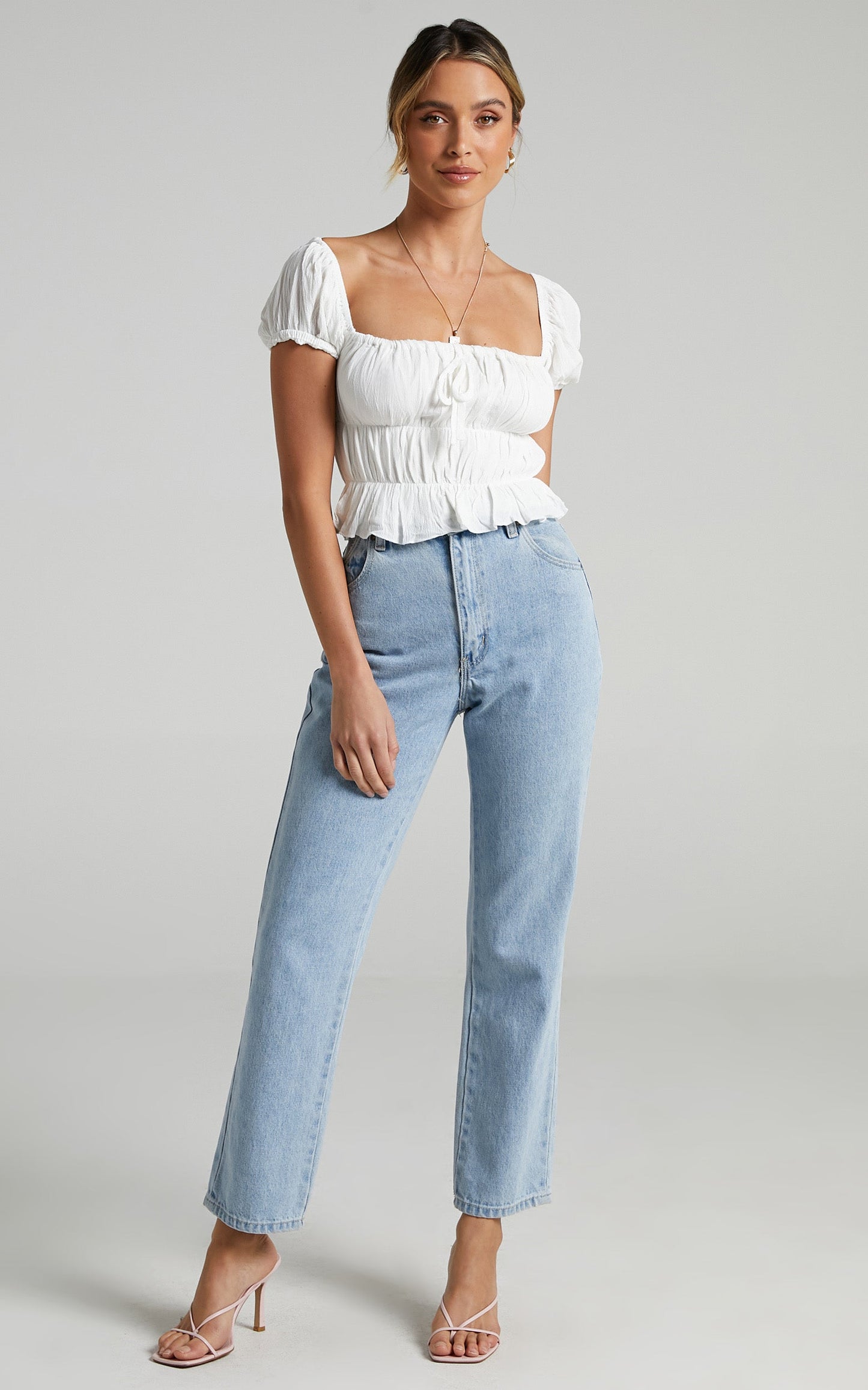 Gimme Top in White