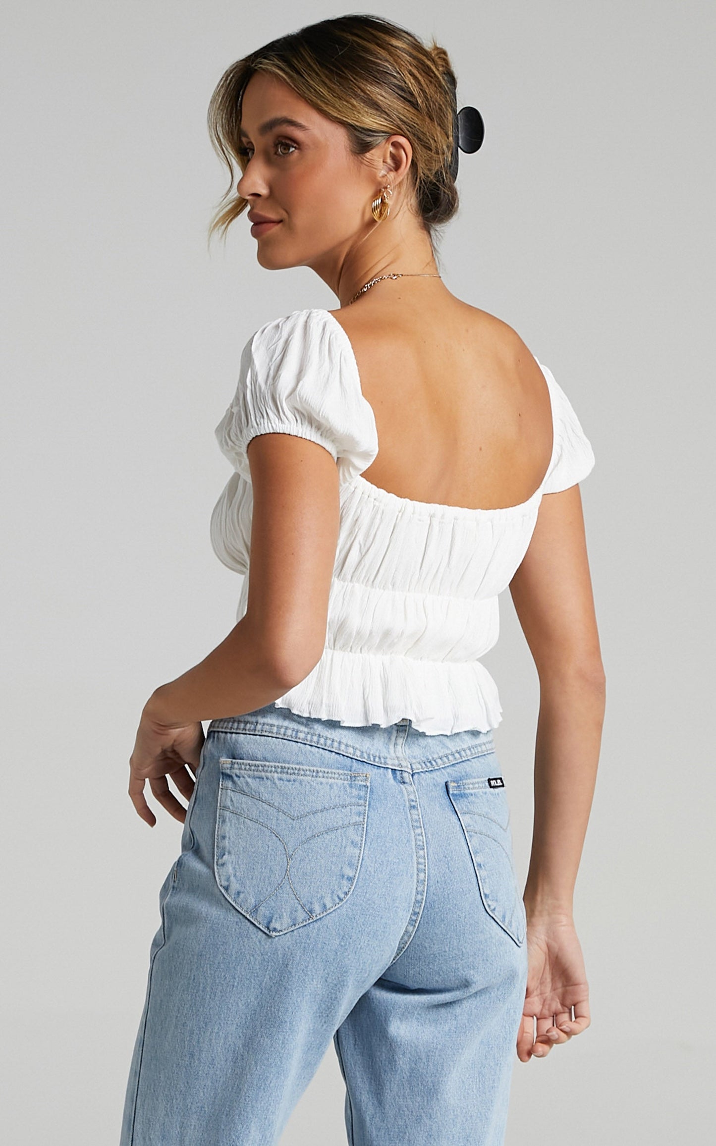 Gimme Top in White