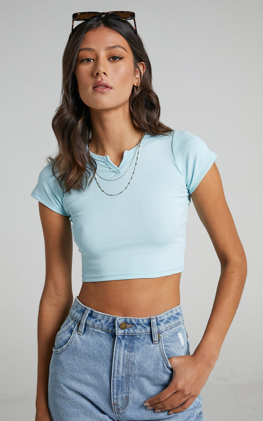 Gino Top in Blue
