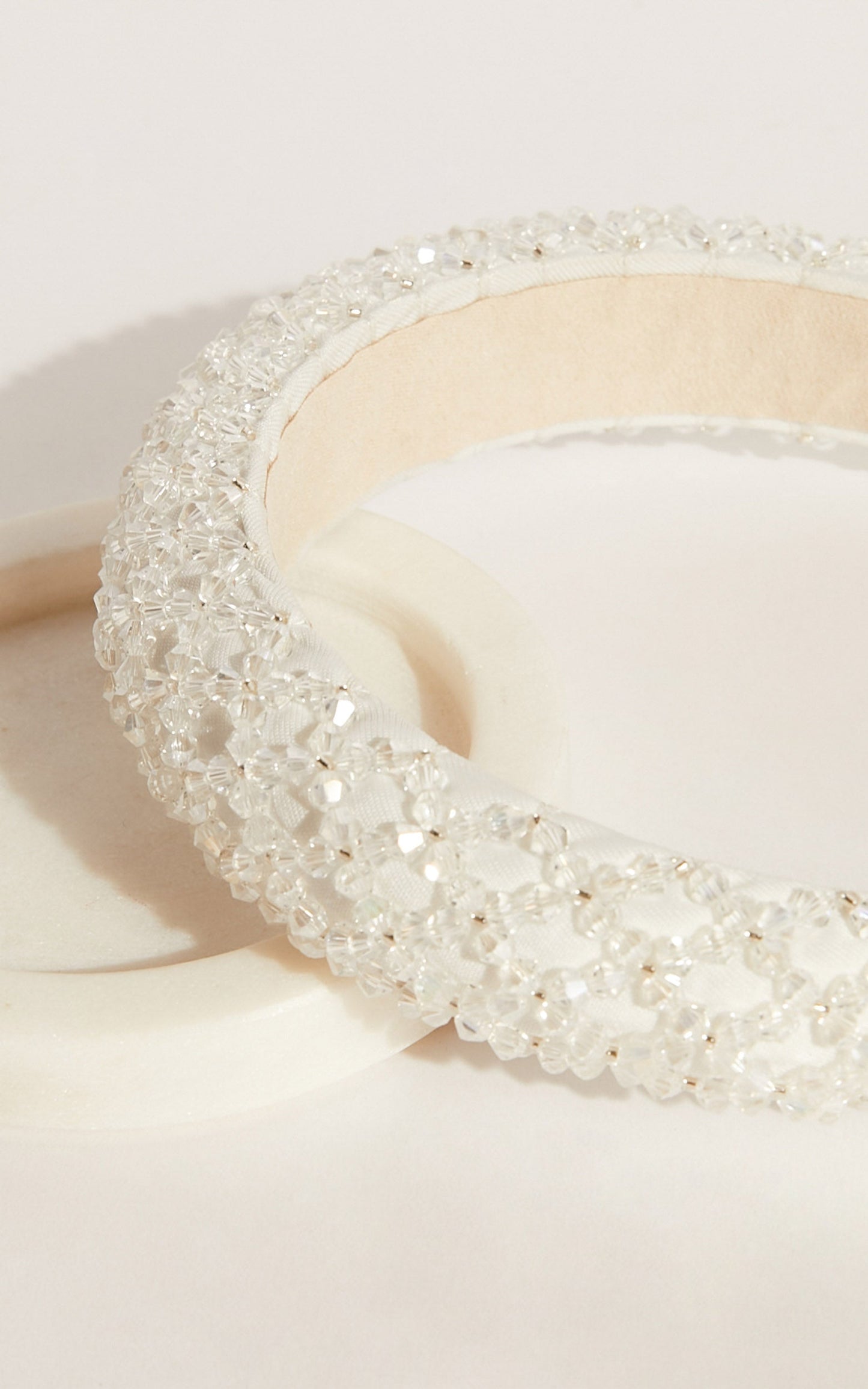 Grainne Headband in White