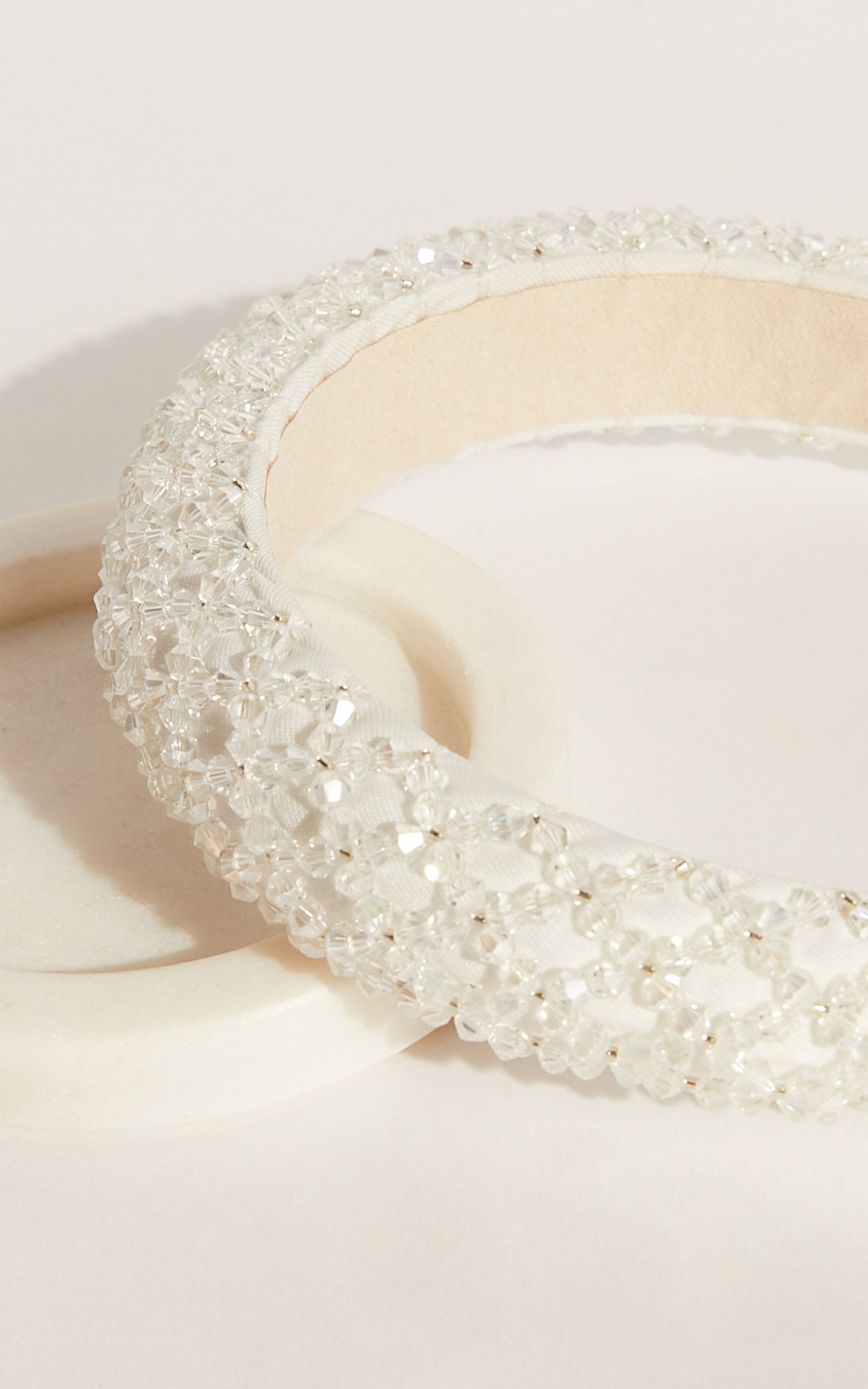 Grainne Headband in White