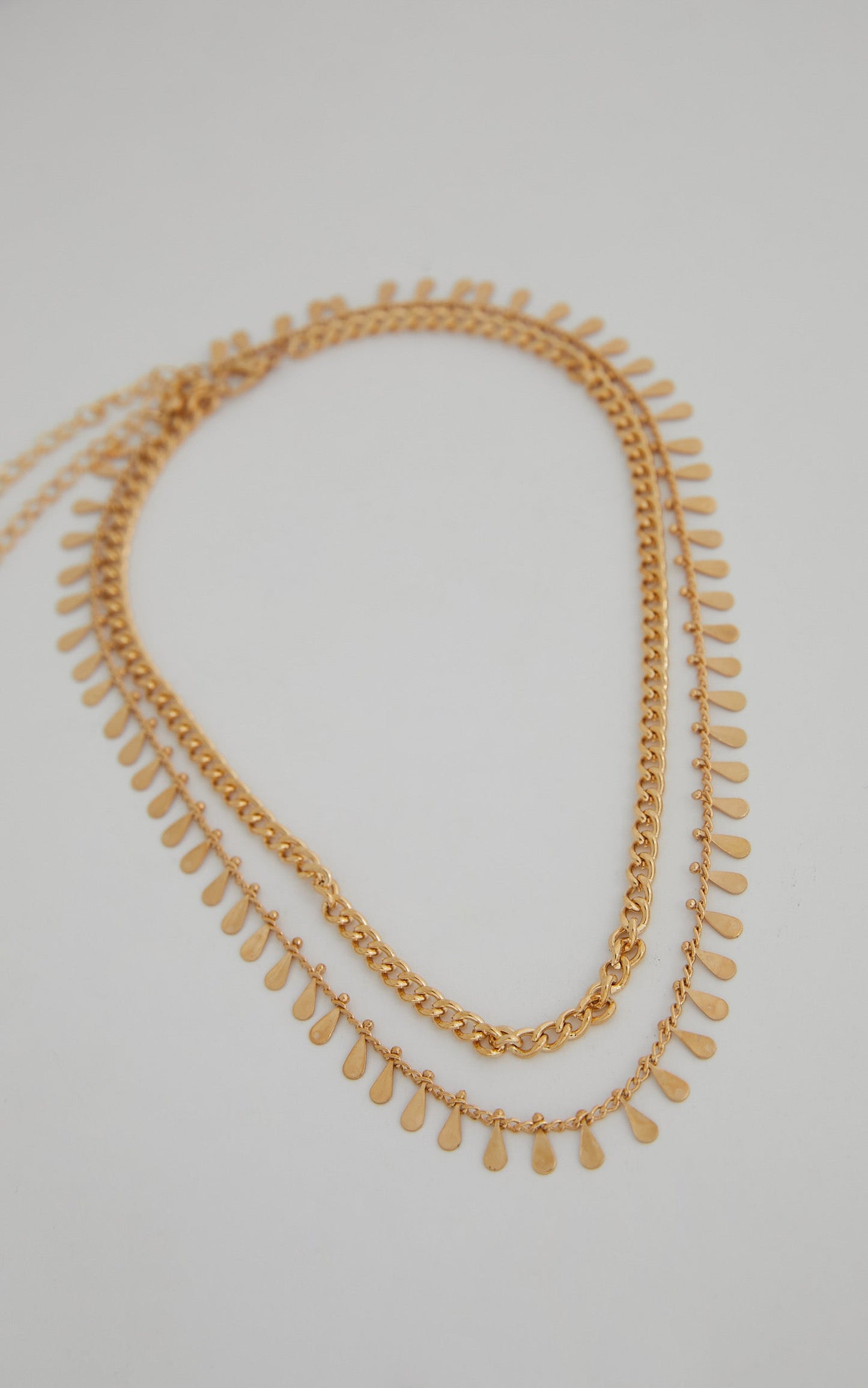 Gwaelin Layered Necklace in Gold