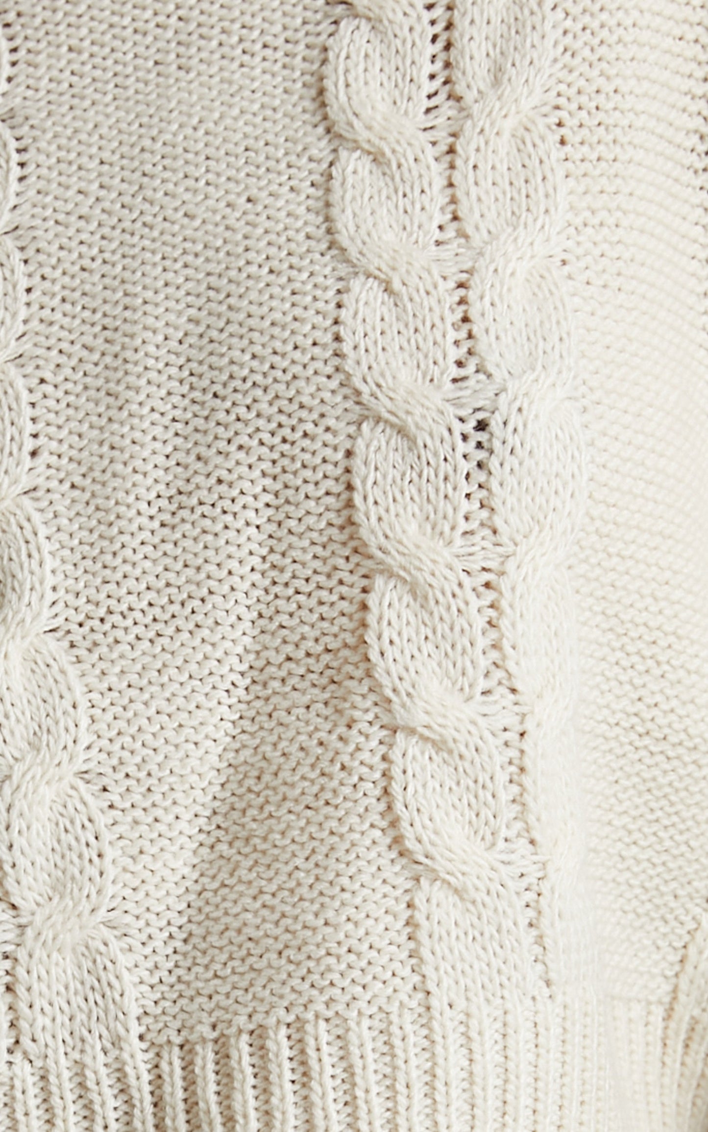 Gwenna Knit Jumper in Beige