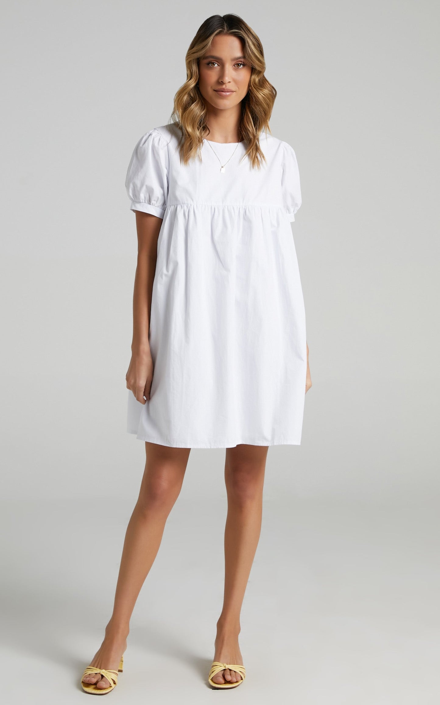 Gyda Dress in White