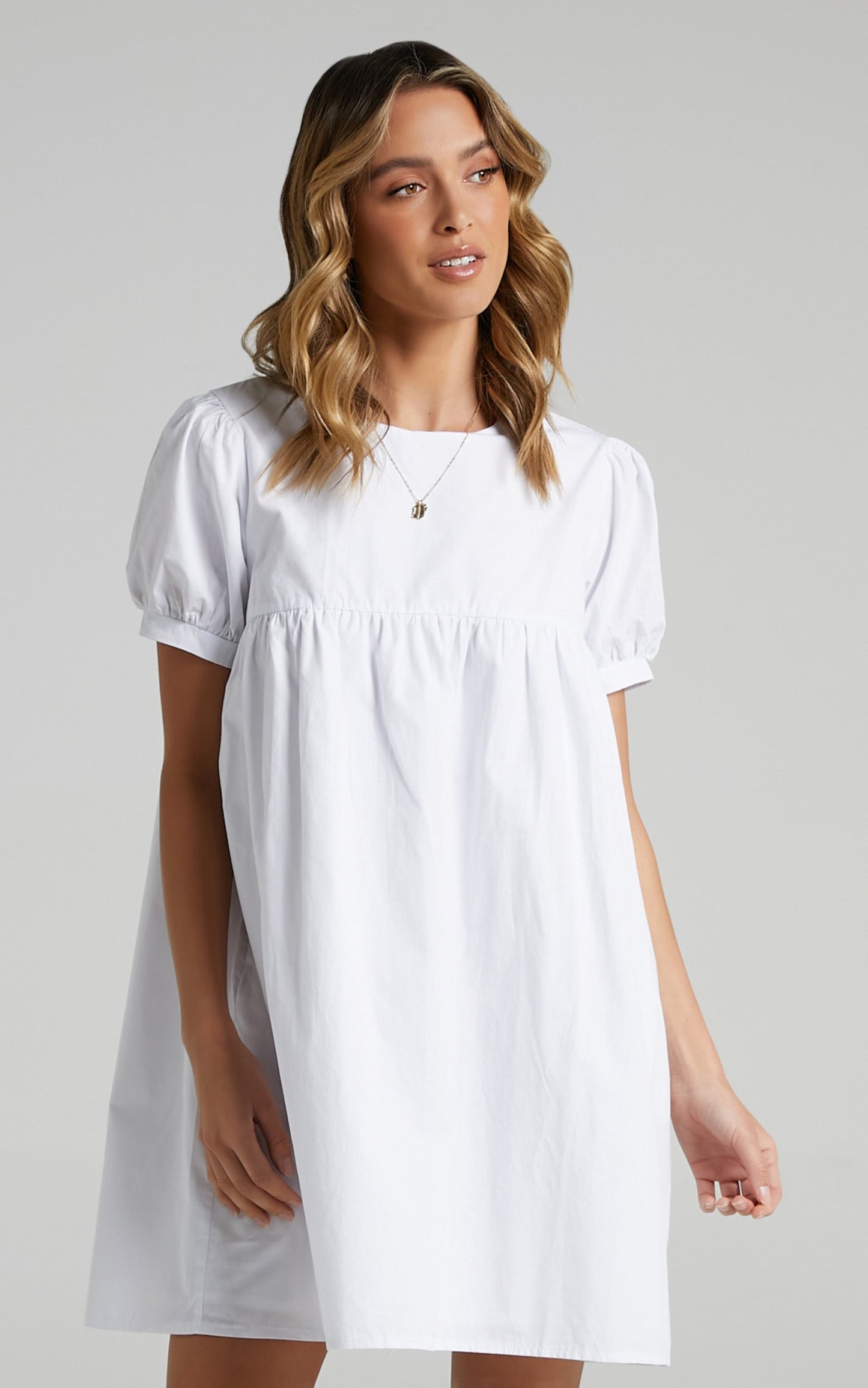 Gyda Dress in White