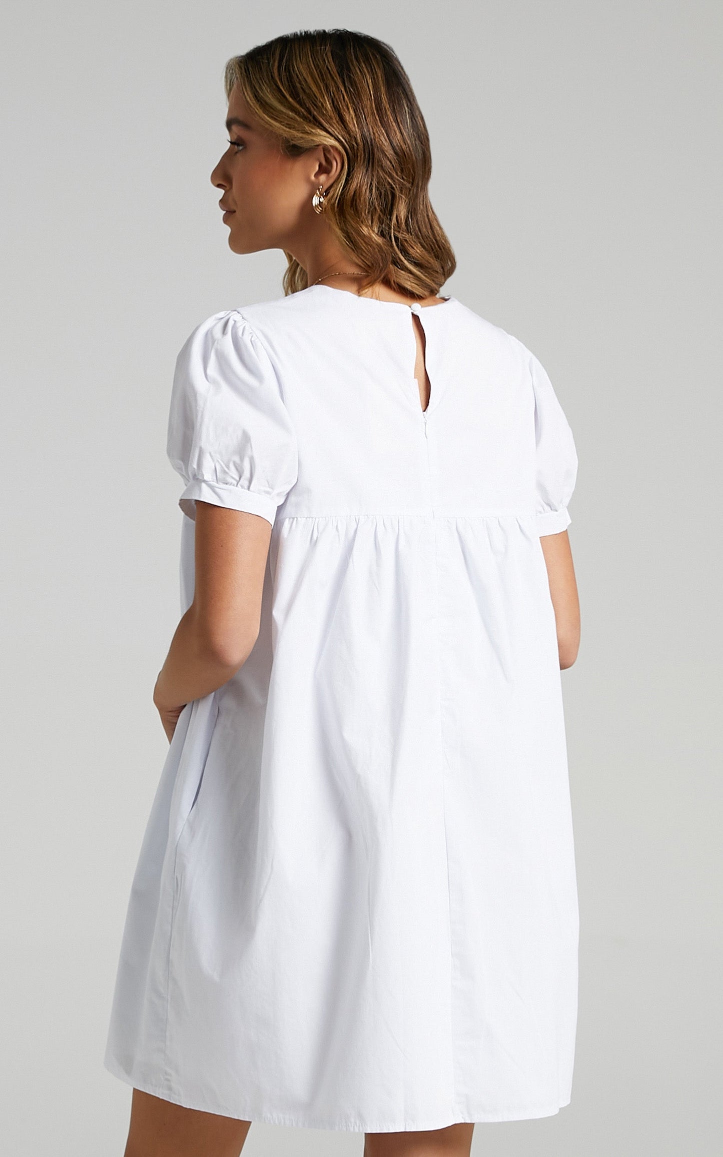 Gyda Dress in White