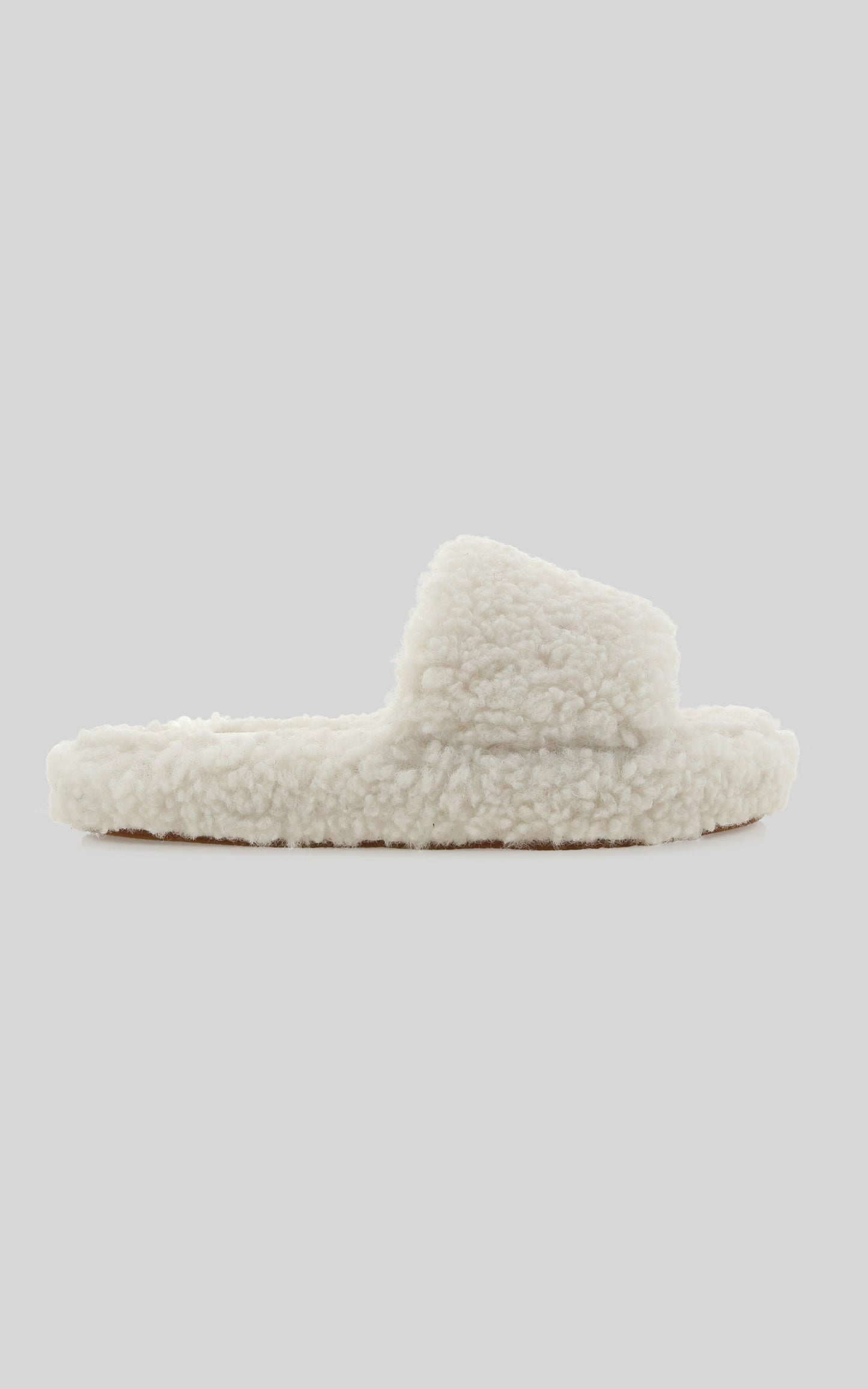 Billini - Harlie Slides in Cream Teddy