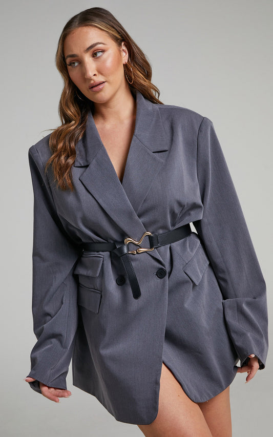 Heidi Knot Belt in Black