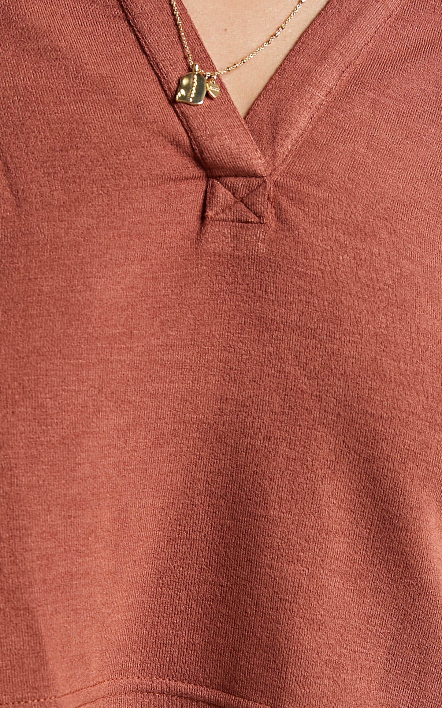 Halavra Top in Rust
