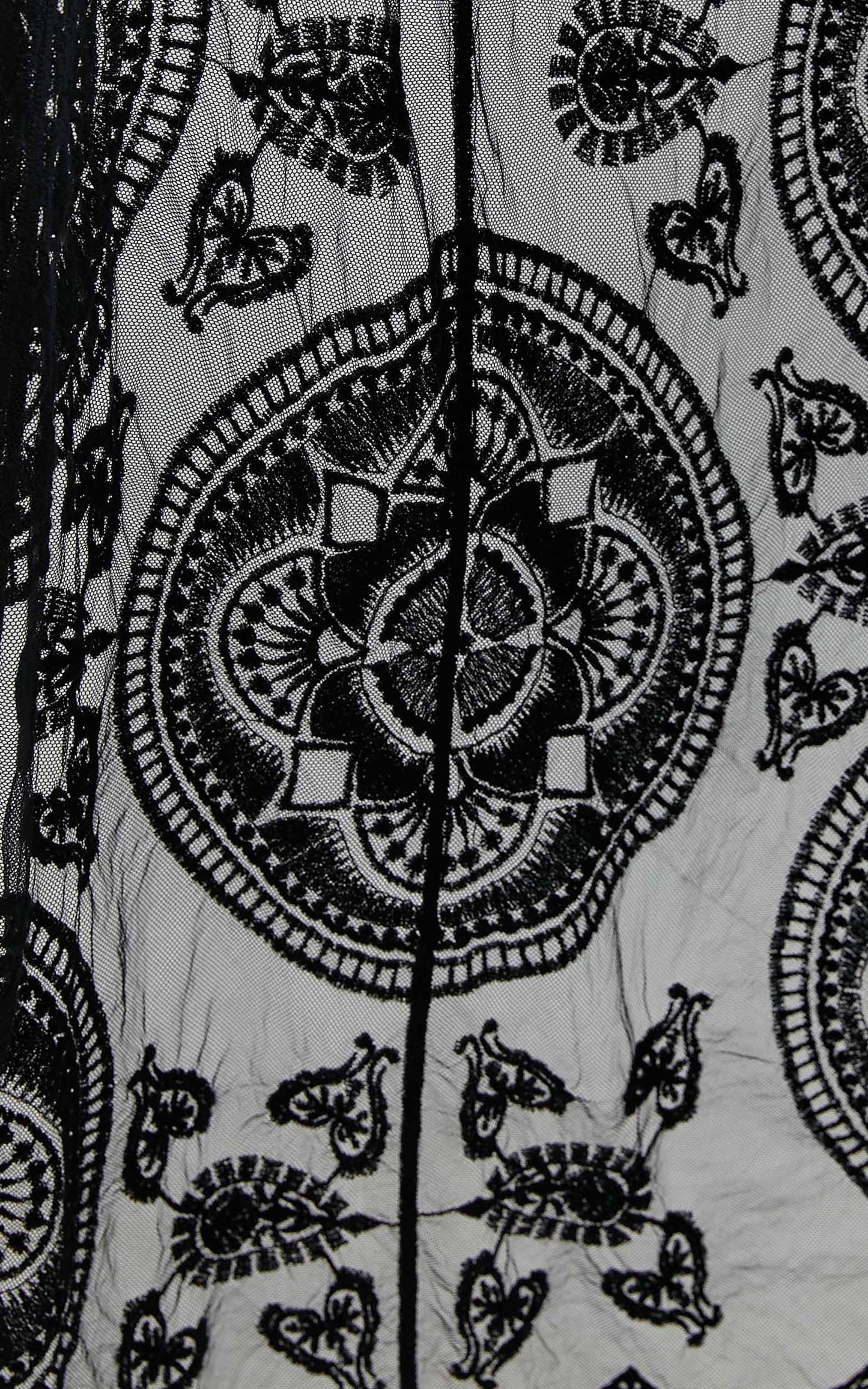 Heavy Hearted Kimono in Black
