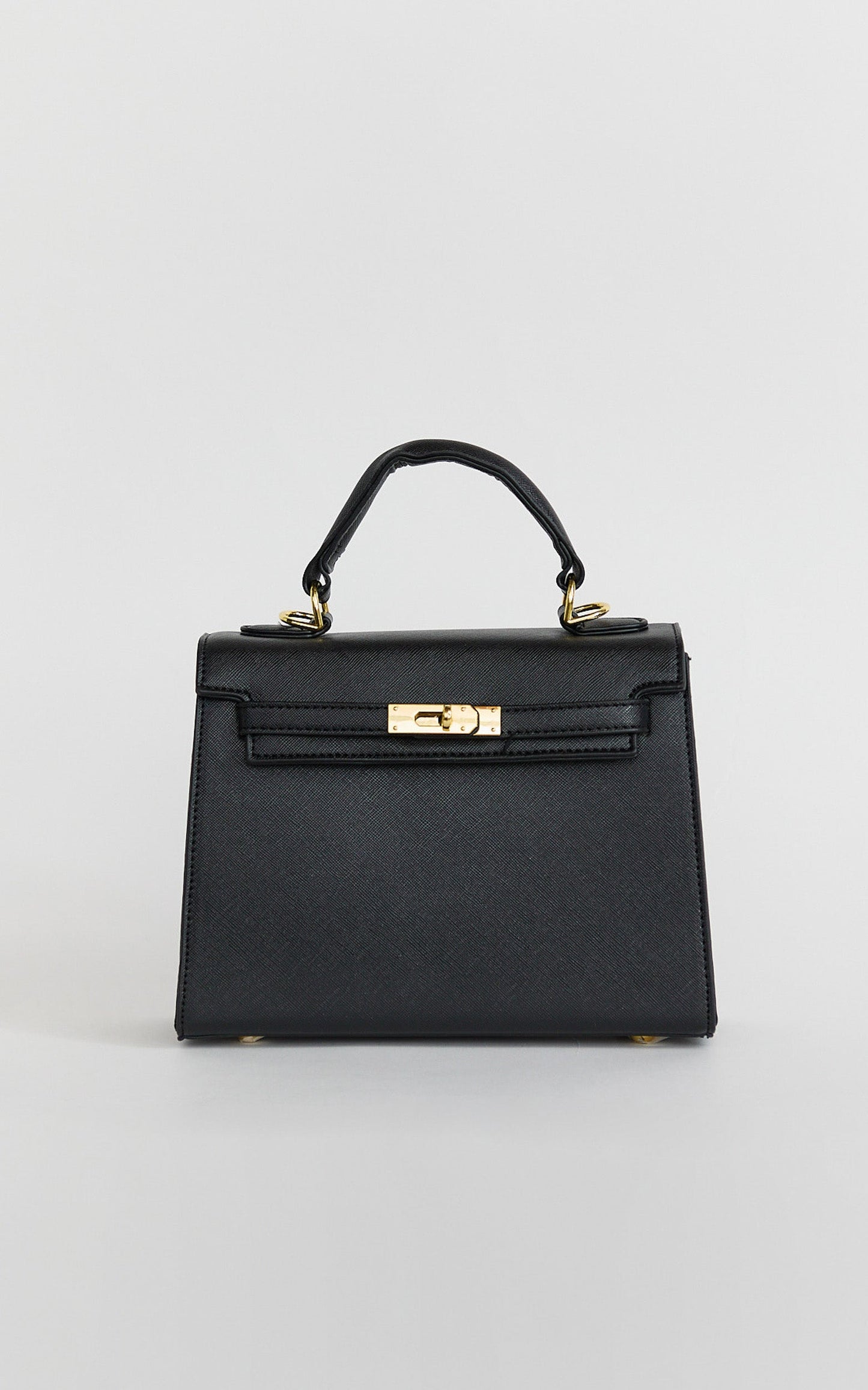 Hera Bag - Top Handle Crossbody Bag in Black