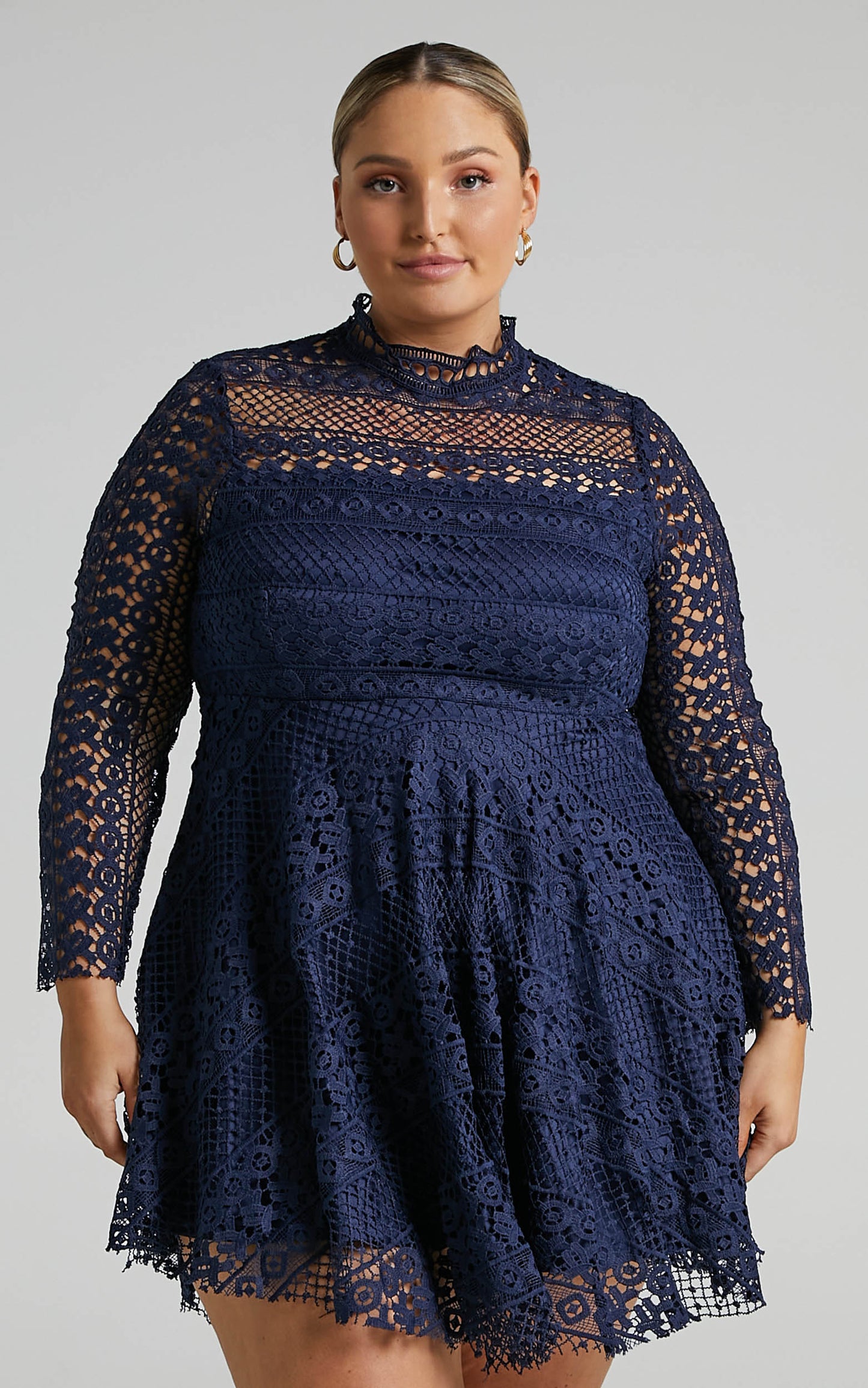 Hidden Figures Dress in Navy Lace