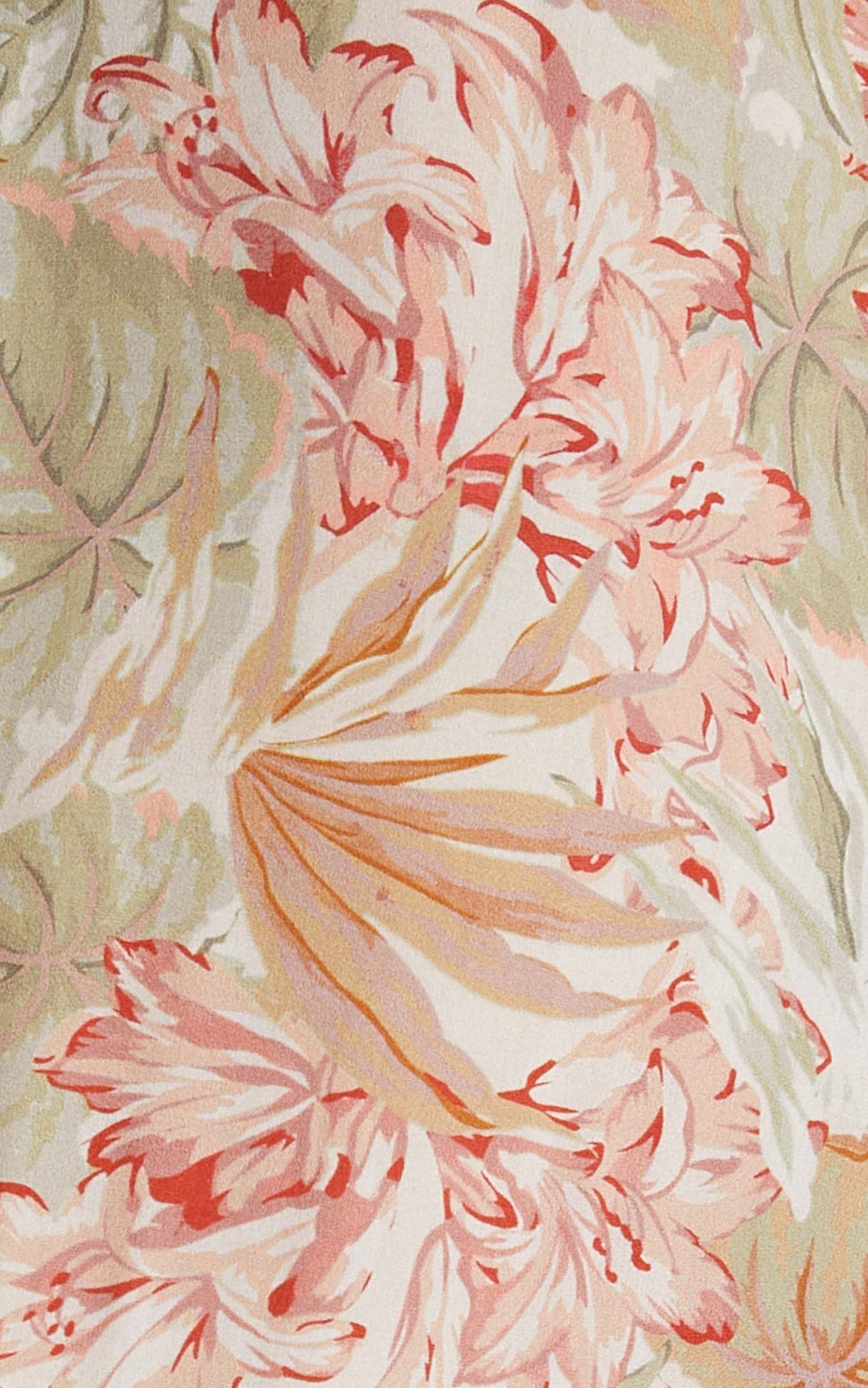 Honor Dress in Palm Print
