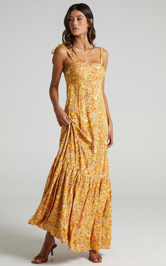 Honor Dress in Rustic Floral