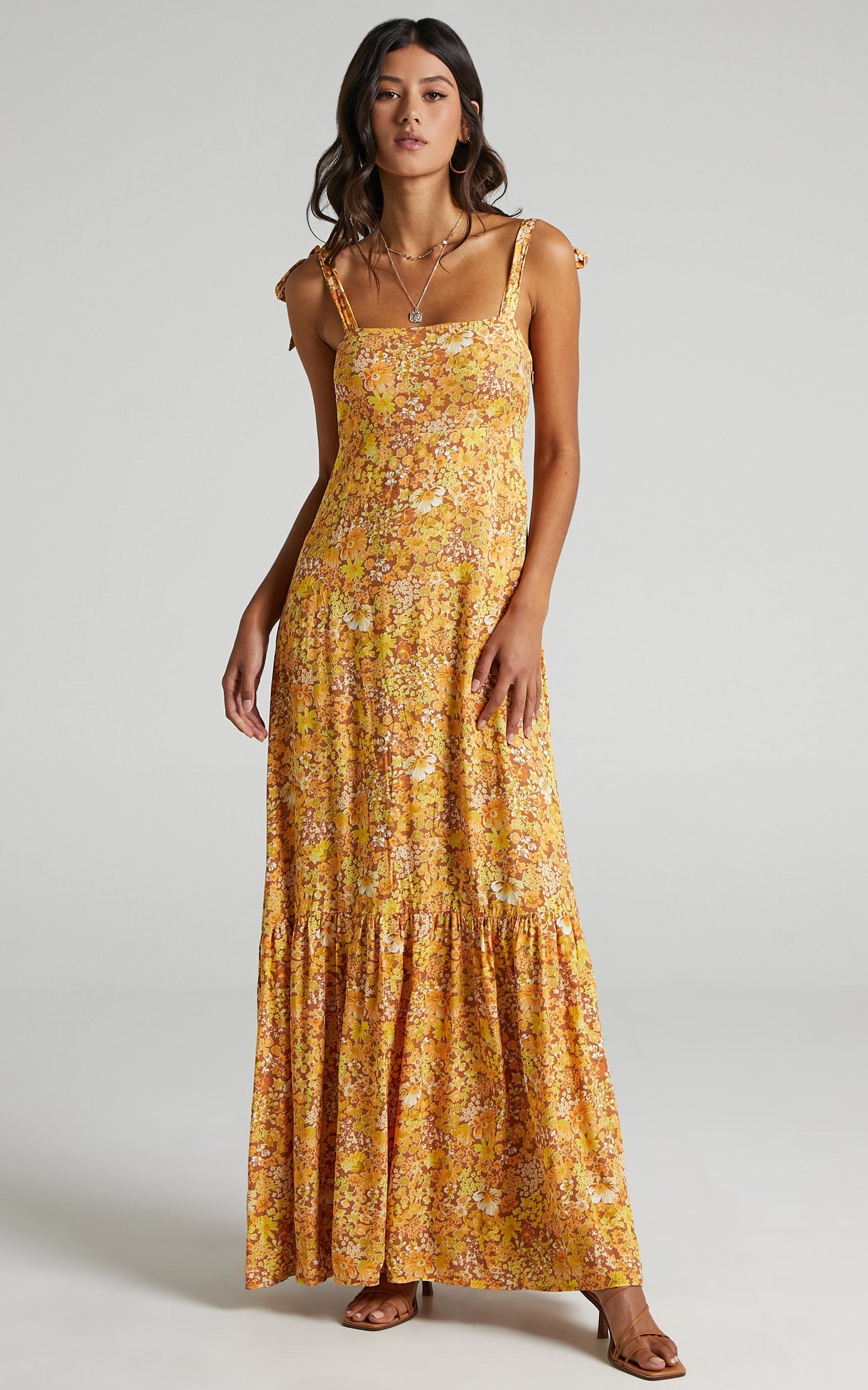 Honor Dress in Rustic Floral