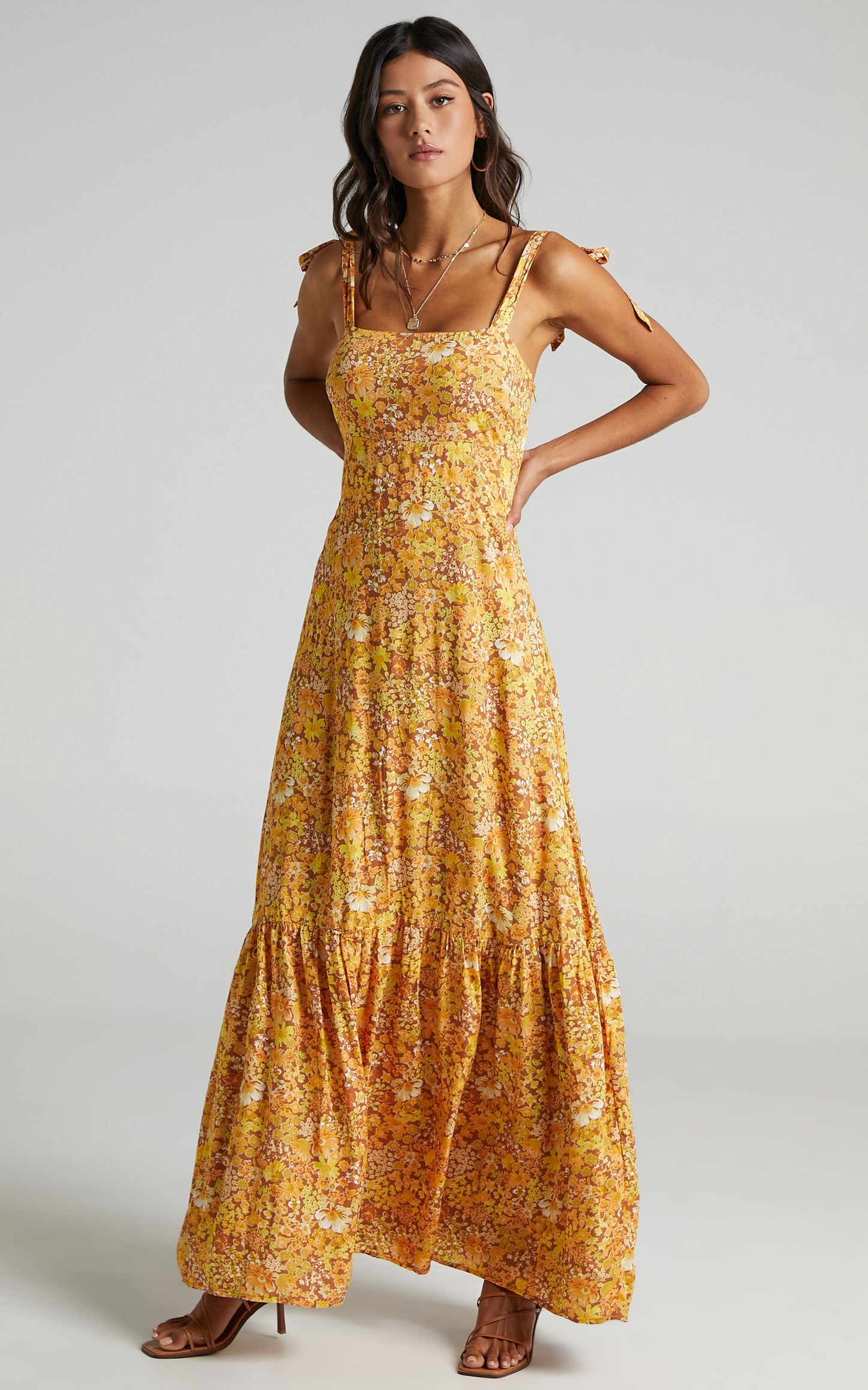 Honor Dress in Rustic Floral