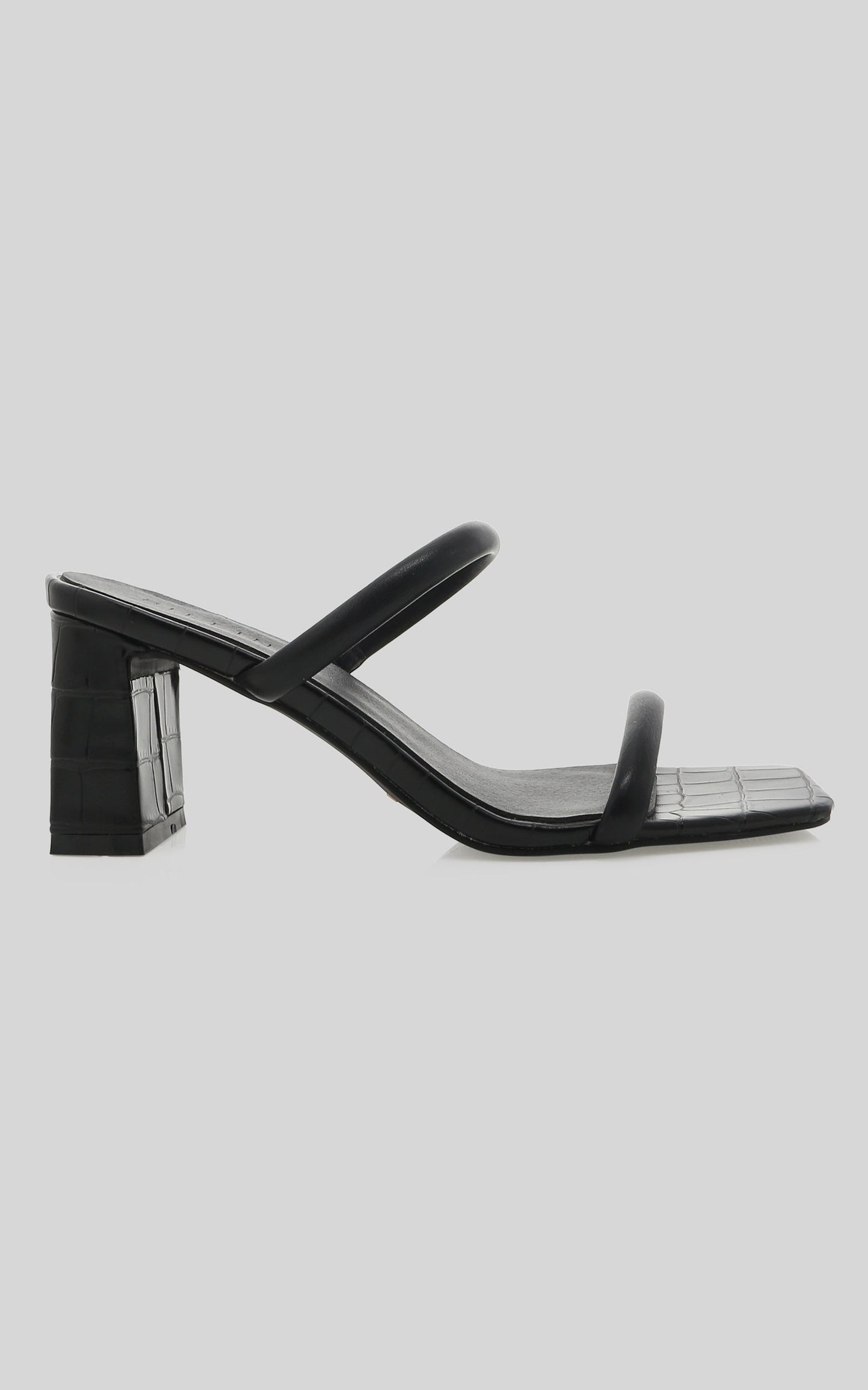 Billini - Idele Heels in Black Croc