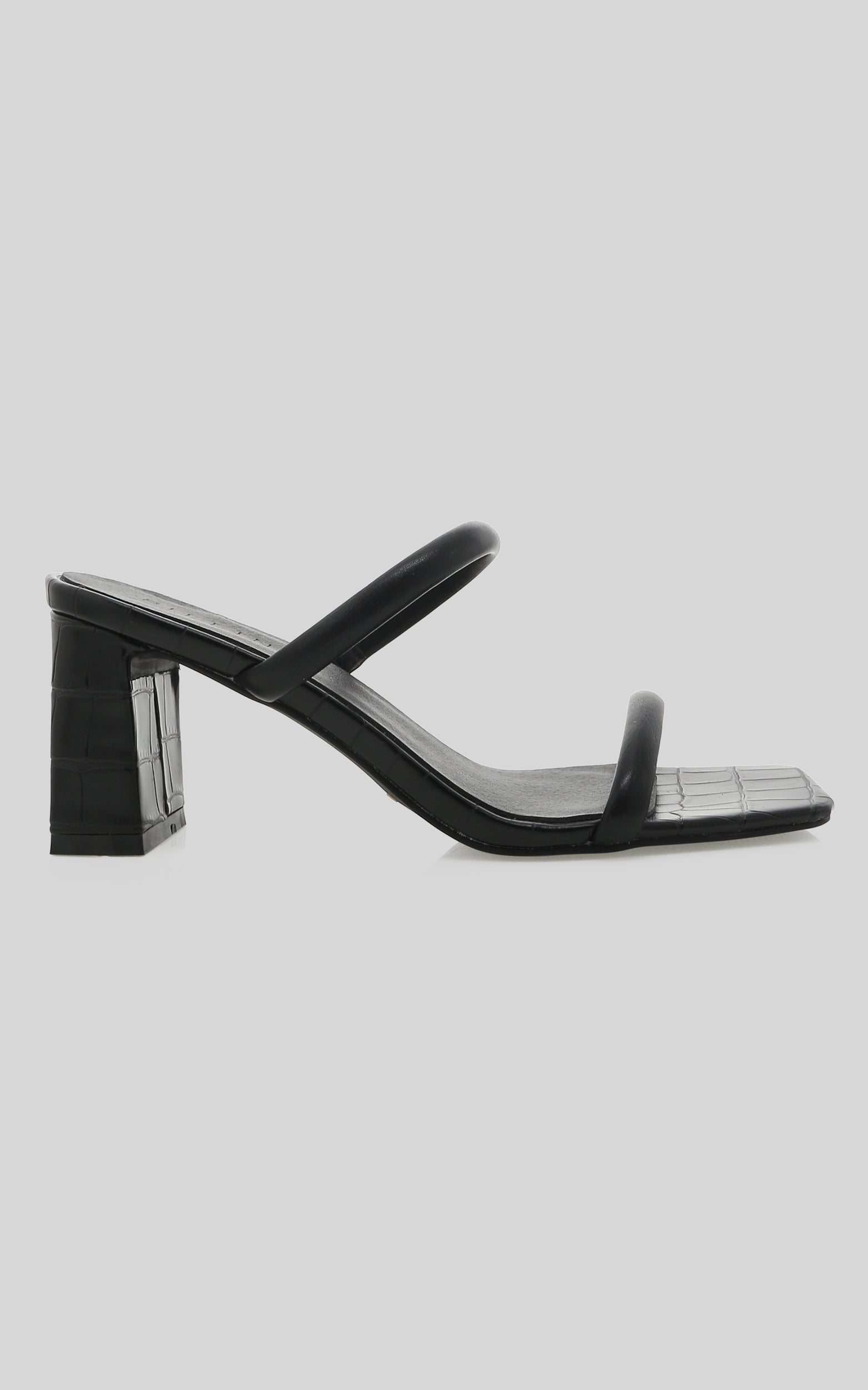 Billini - Idele Heels in Black Croc