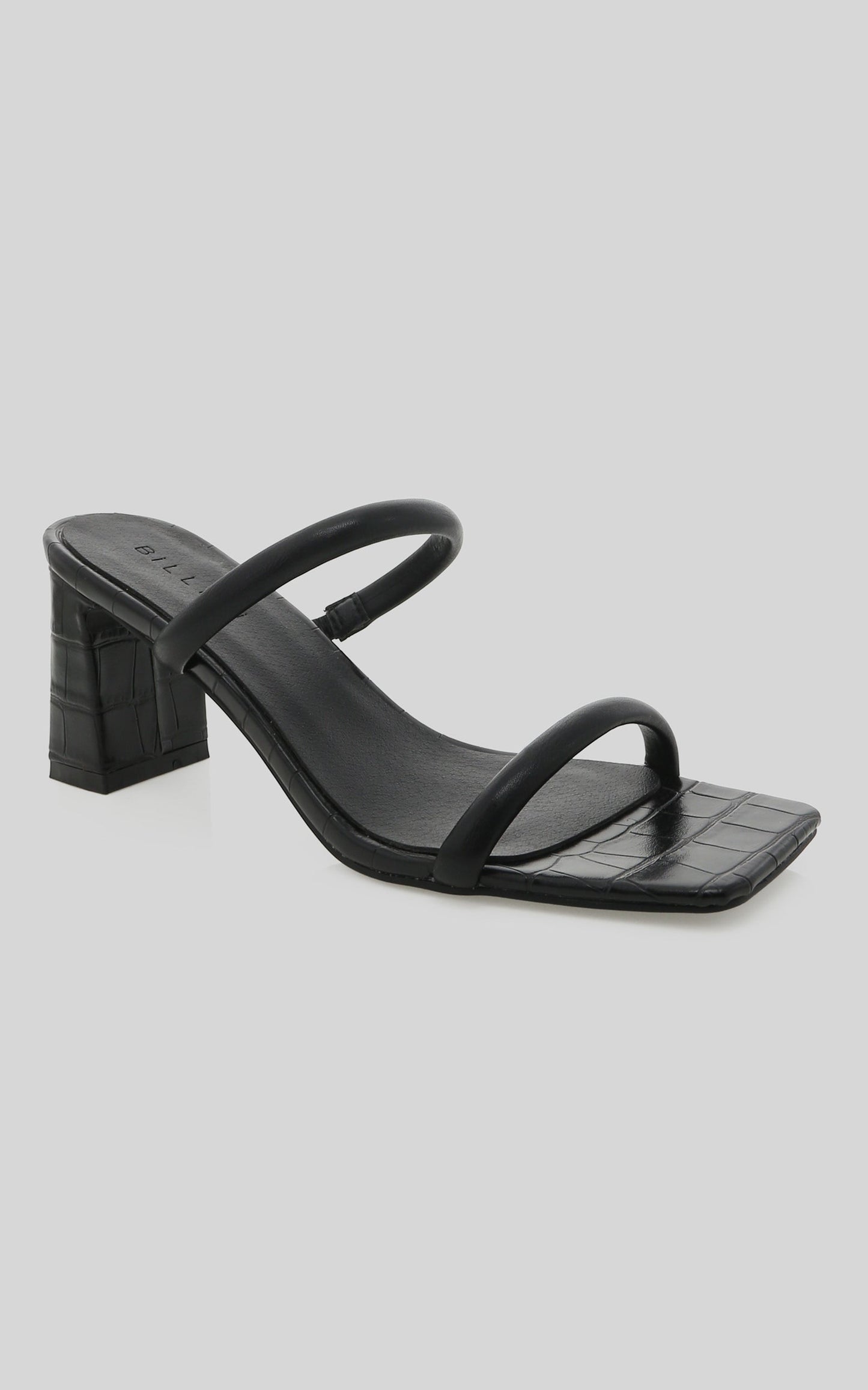 Billini - Idele Heels in Black Croc