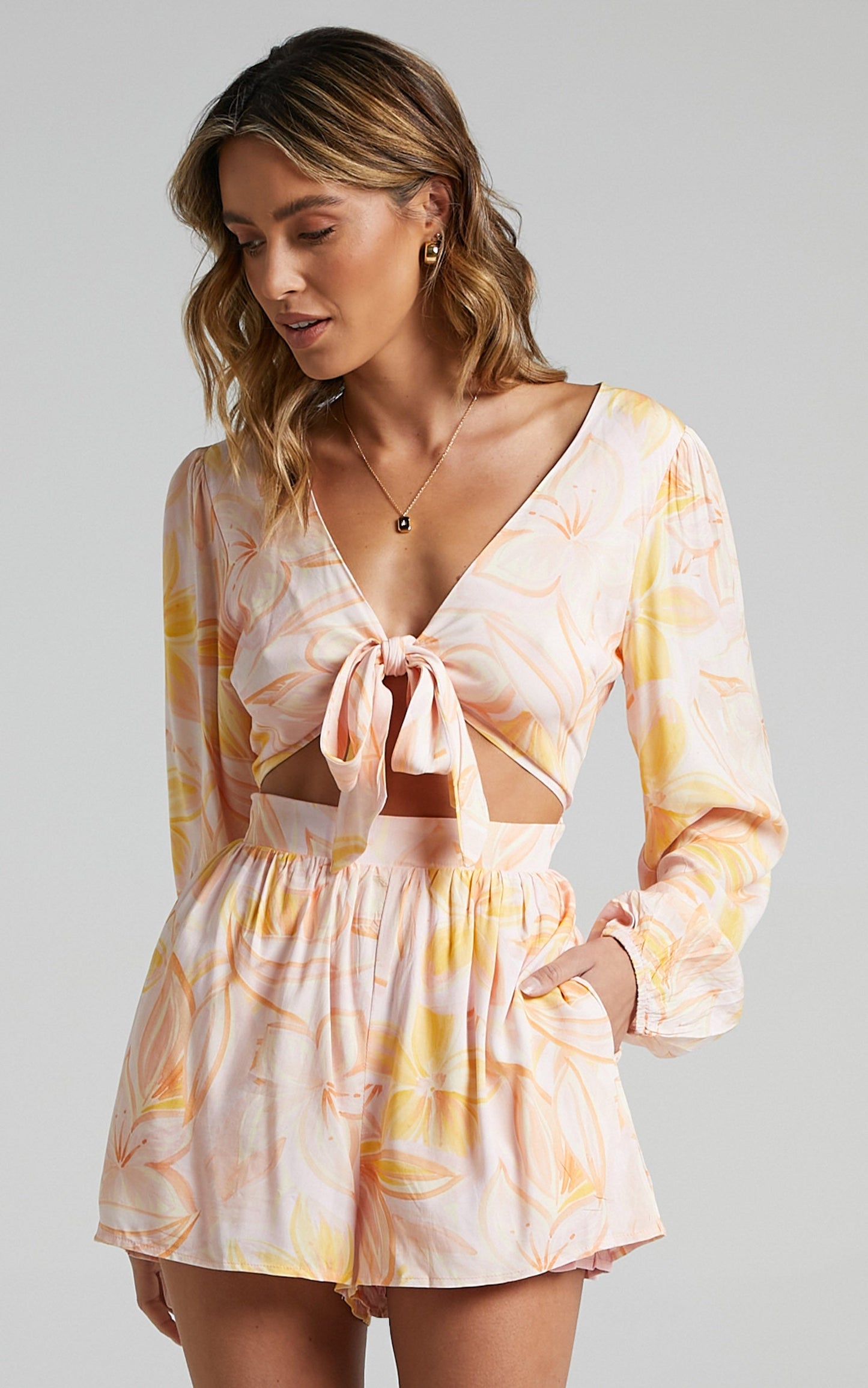 Ipswich Playsuit in Summer Floral