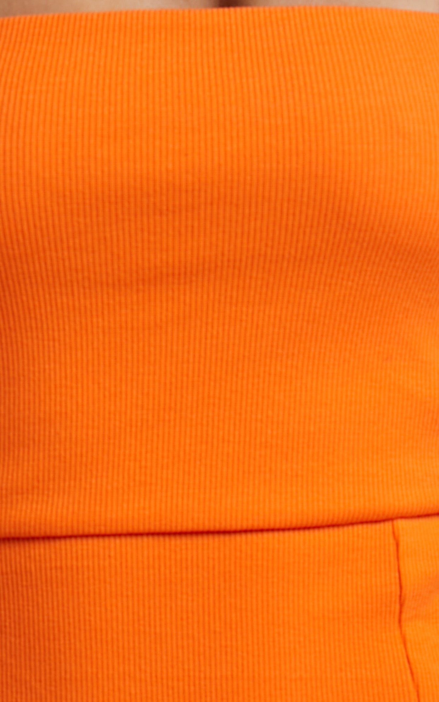 Island Babe Mini Dress - Strappy Bodycon Dress in Orange