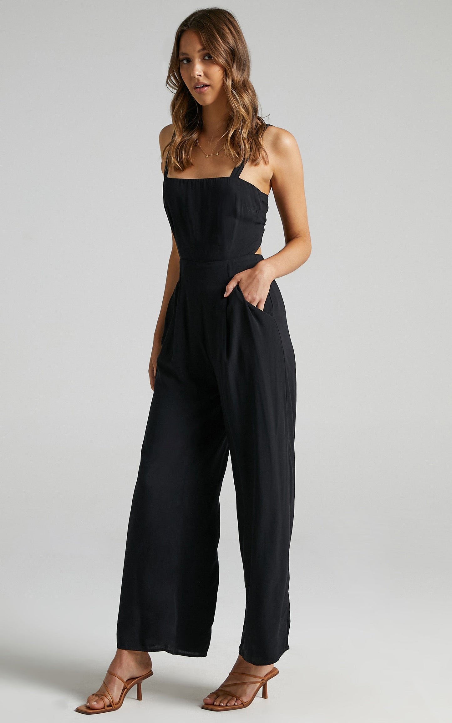 Island Living Jumpsuit in Black