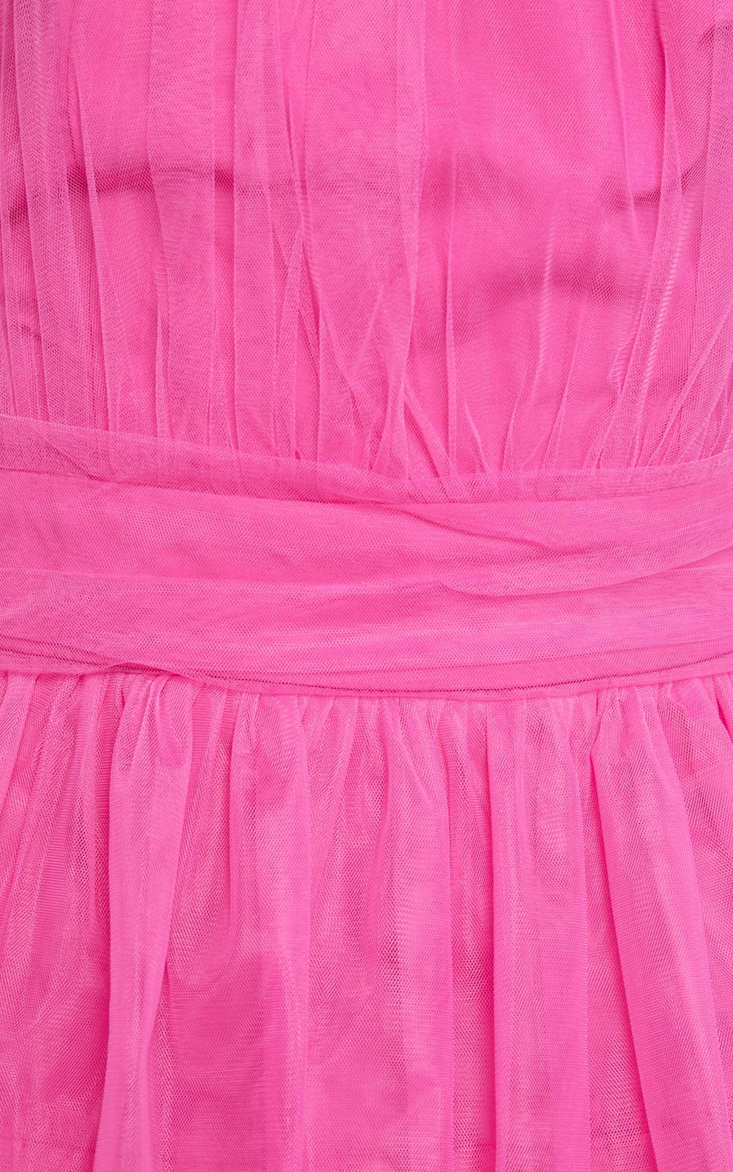 Jaden Mini Dress - Halter Neck Fit & Flare Dress in Pink