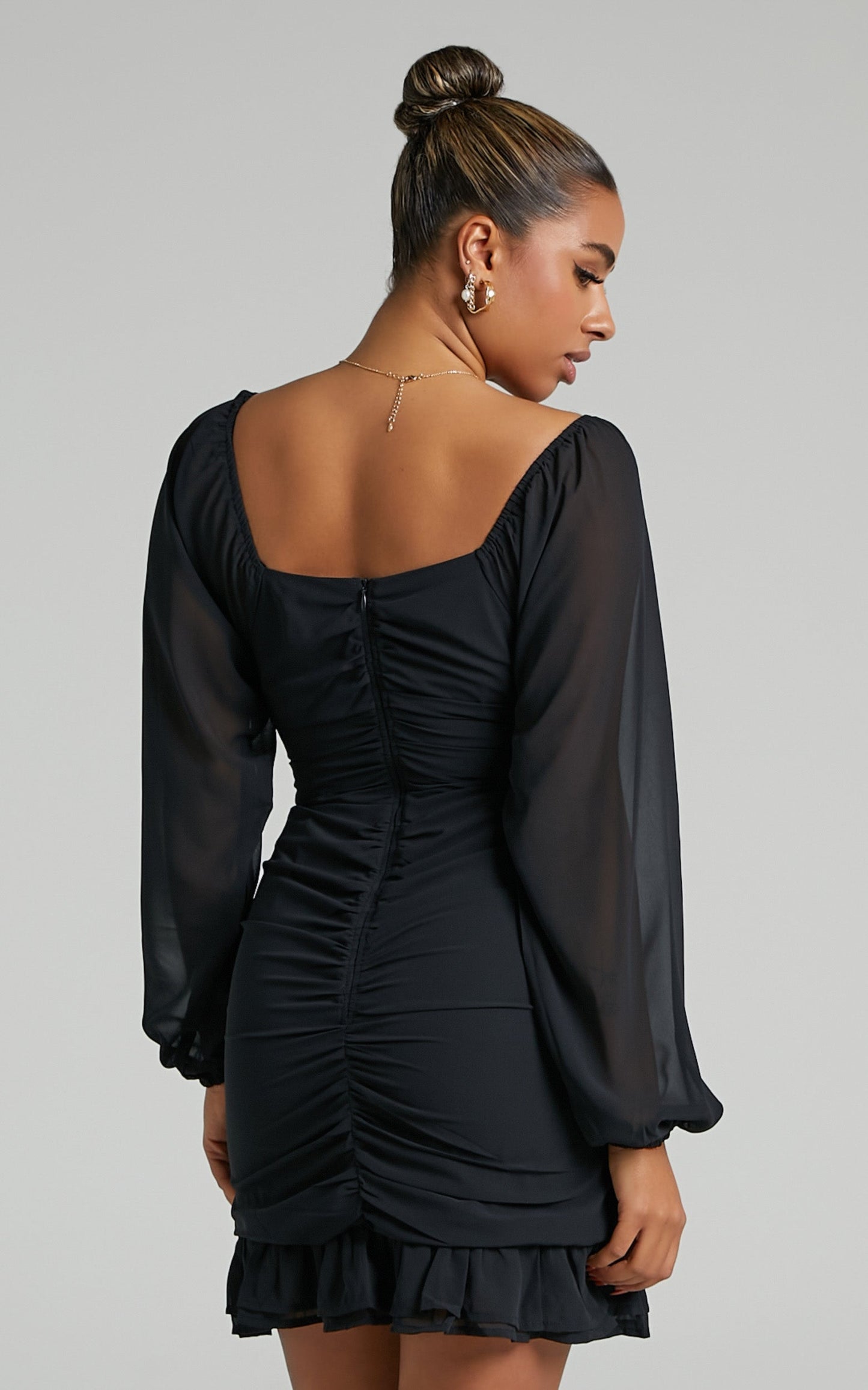 Jamesina Dress in Black