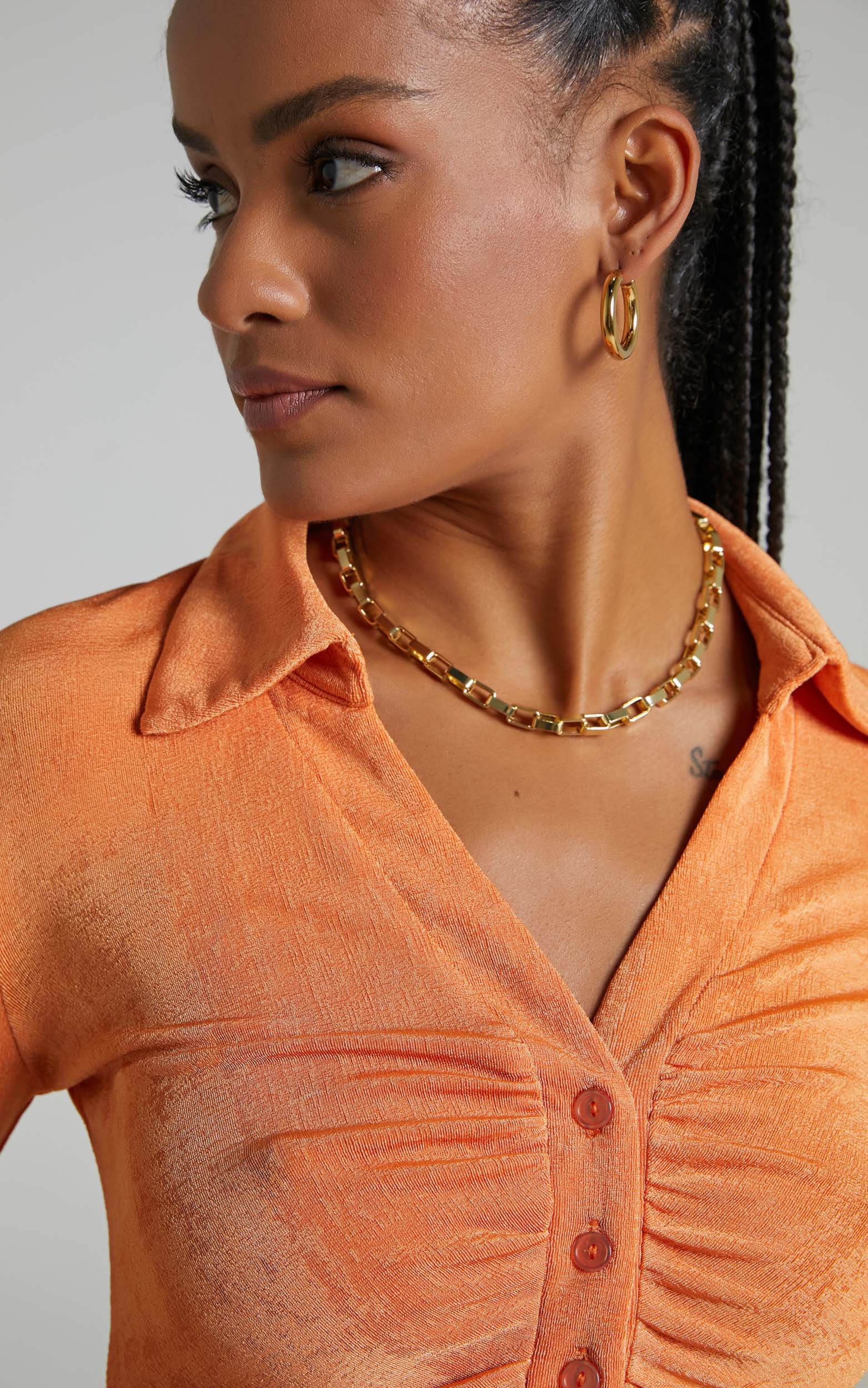 Jennie Necklace in Gold