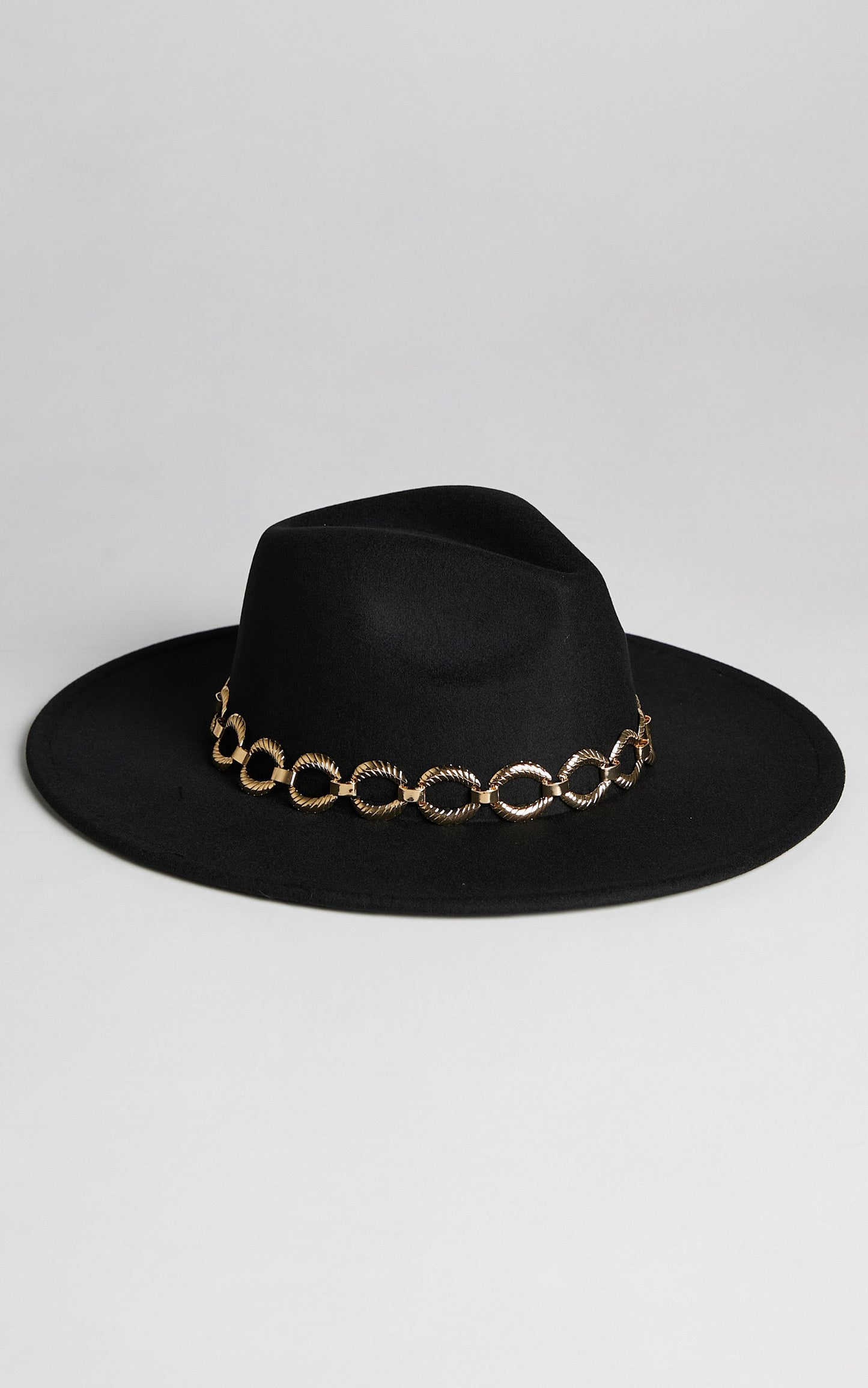 Jennita Felt Hat in Black