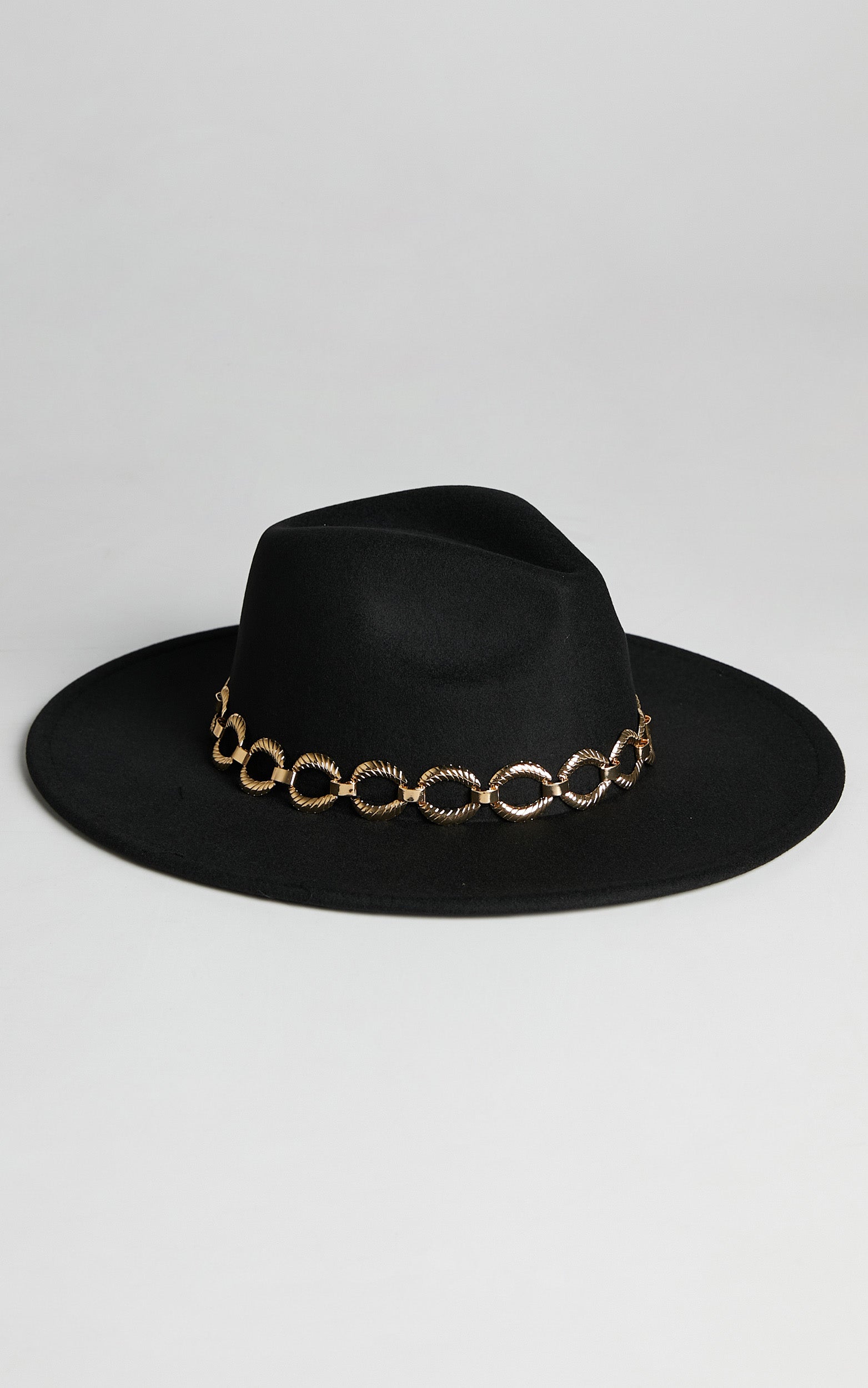 Jennita Felt Hat in Black