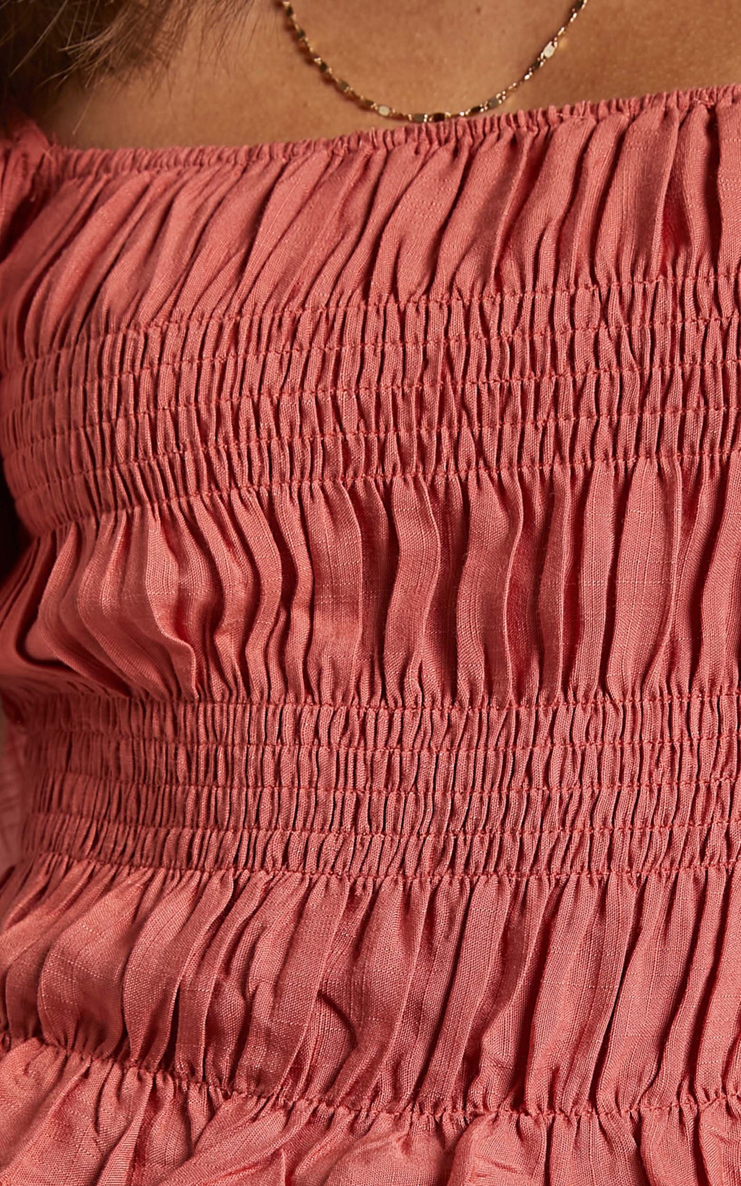 Jessalyn Top in Rust