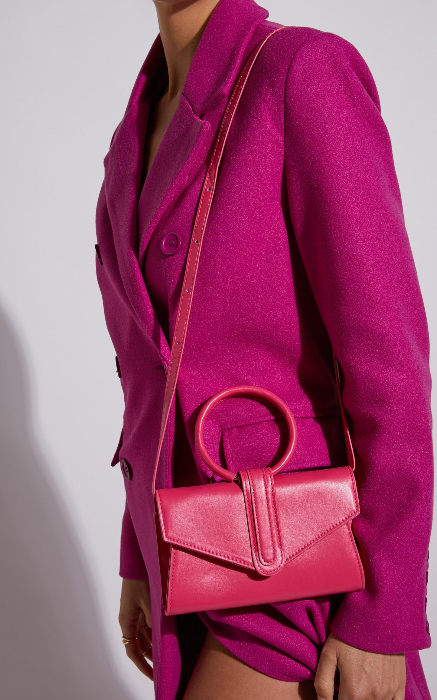 Joanie Crossbody Bag in Pink