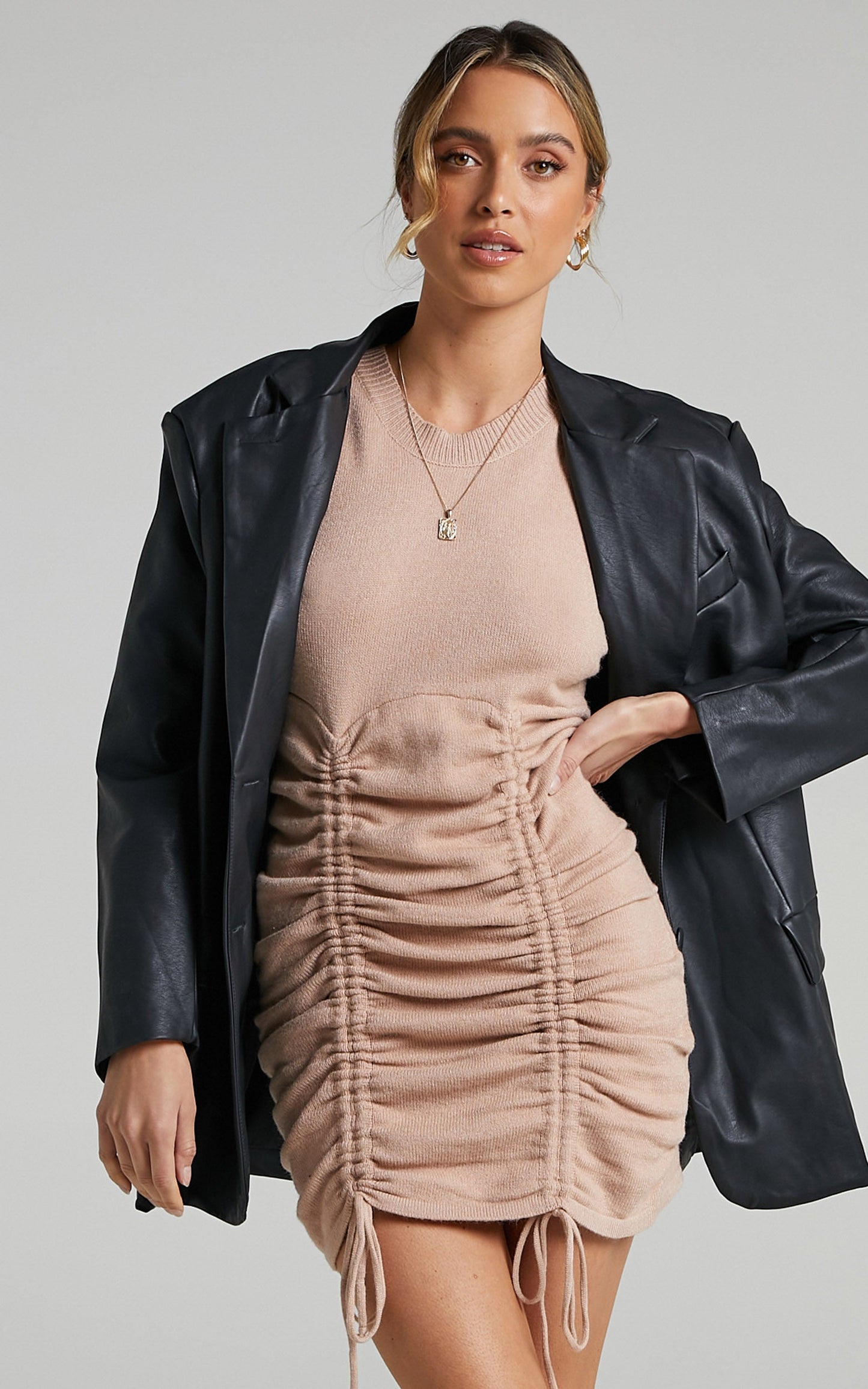 Jody Dress in Tan
