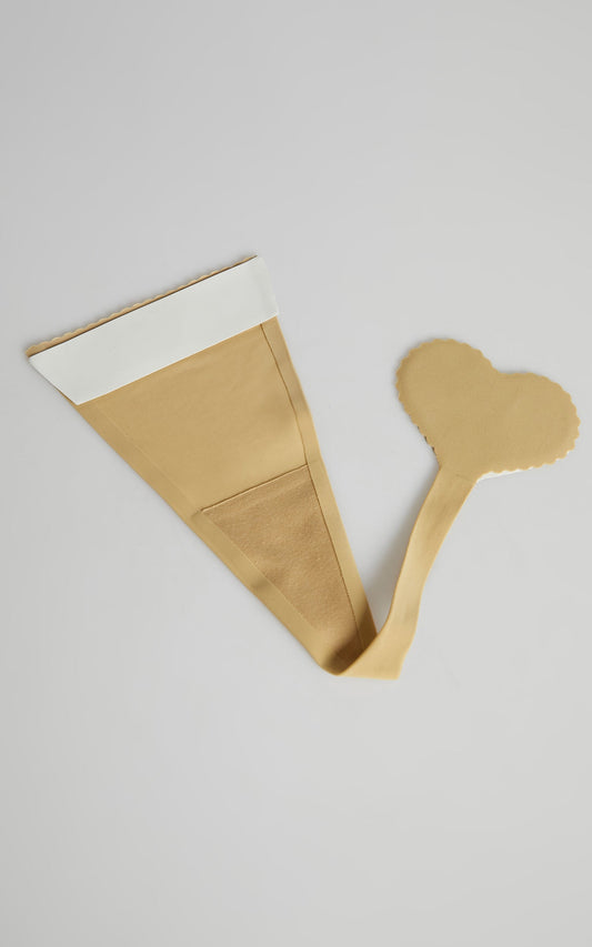 Joonie Stick on G-String in Beige