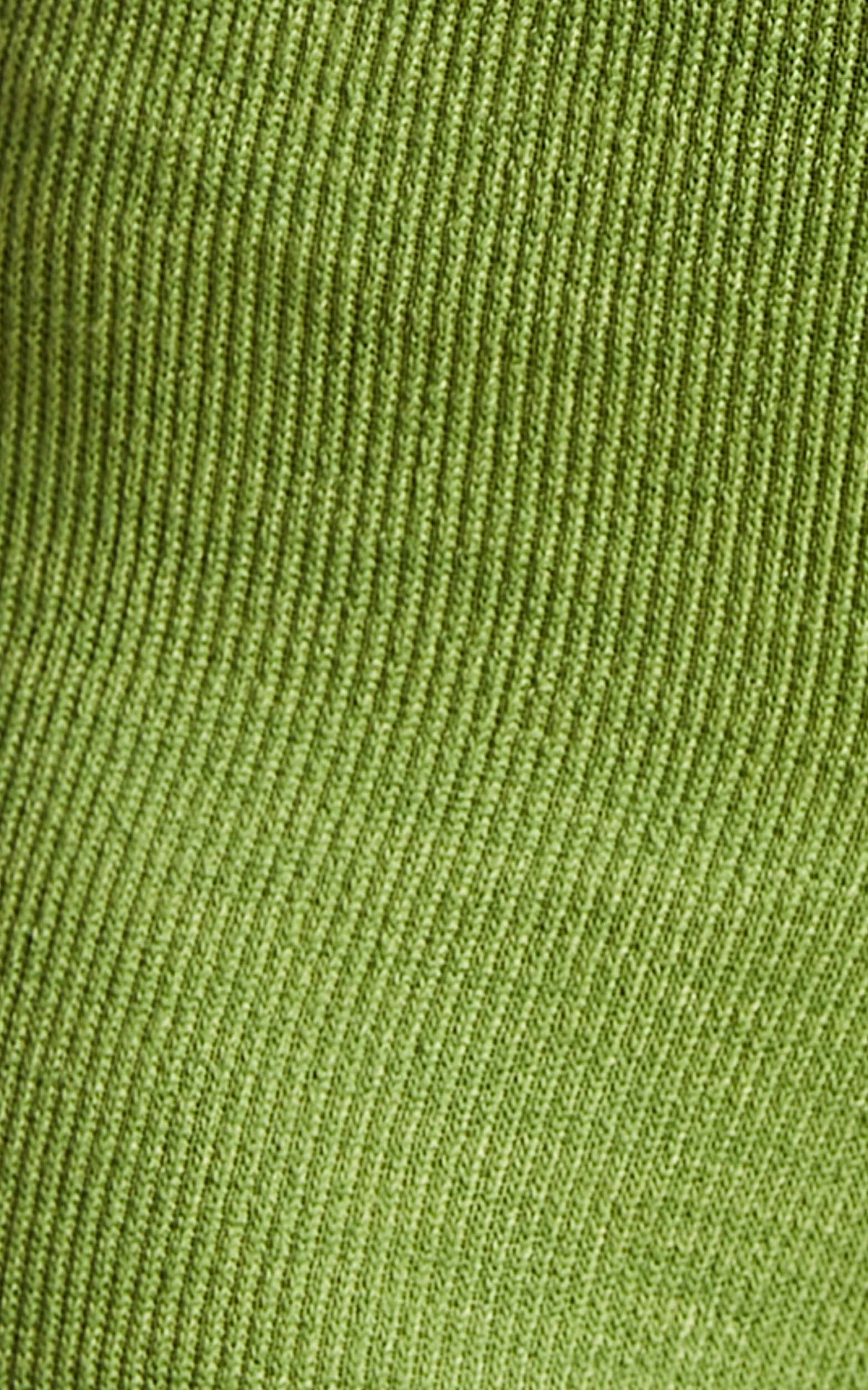 Juliann Knit Two Piece Pant Set with Crop Top in Green