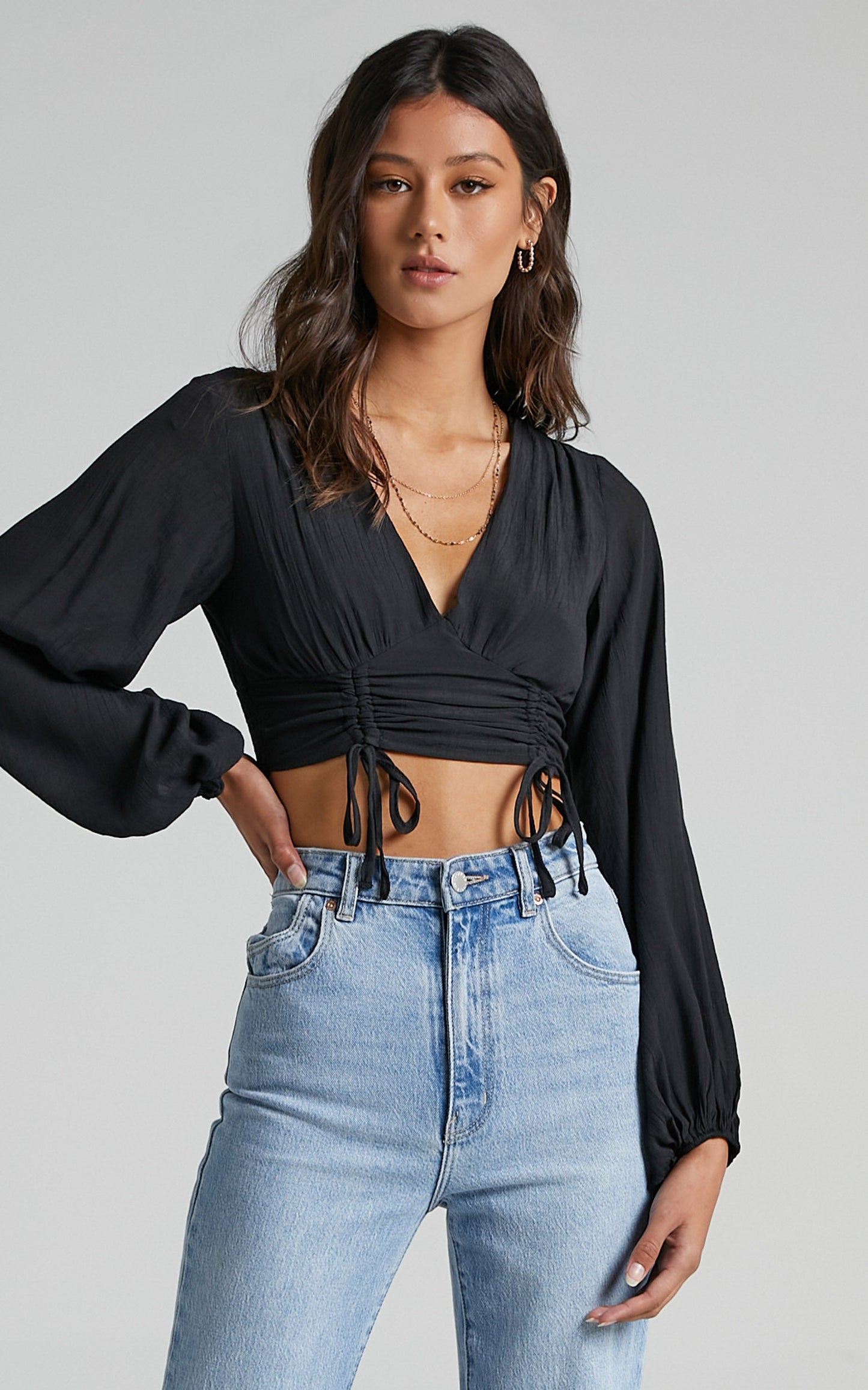 Juliet Top in Black