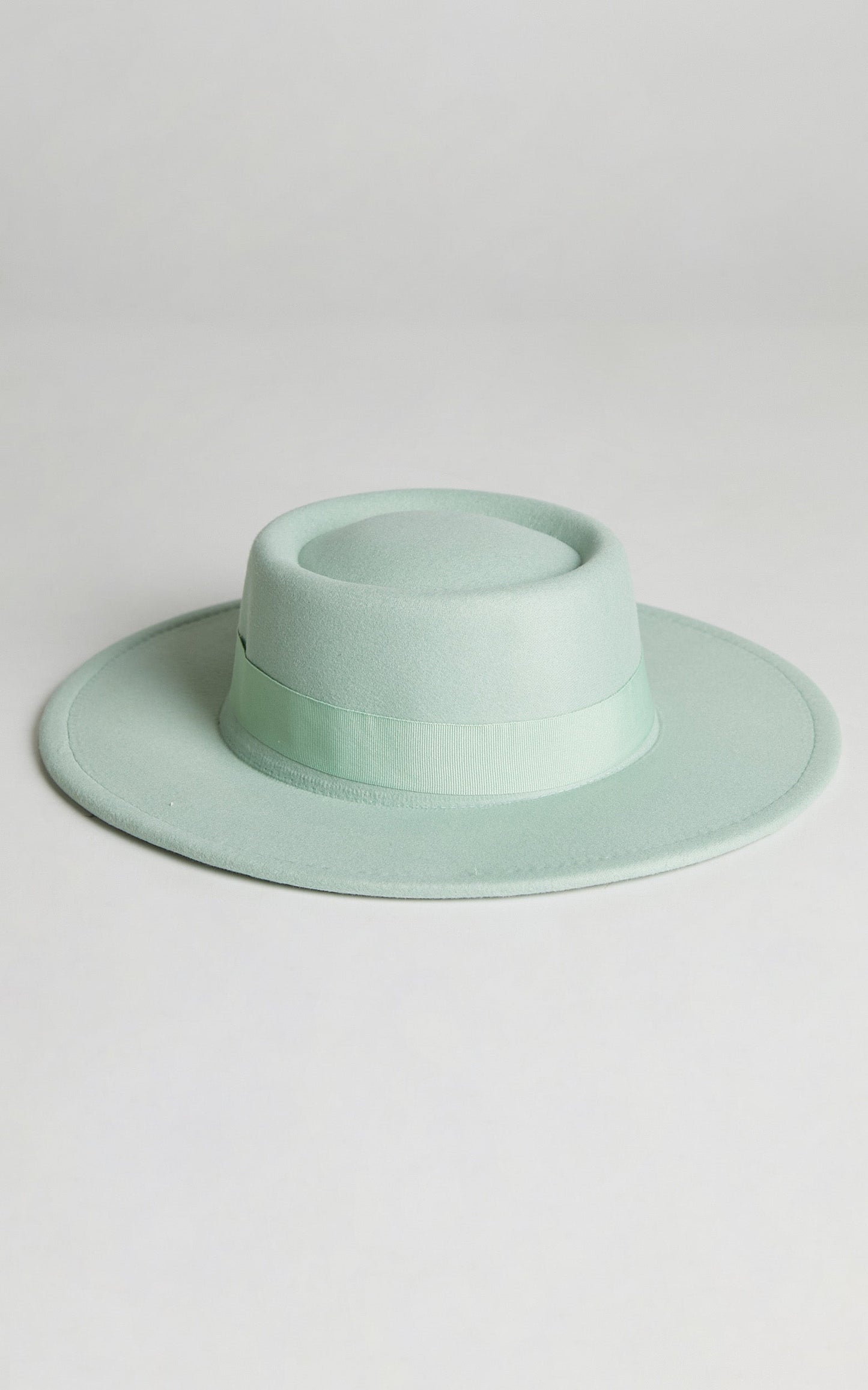 Jyoti Felt Hat in Mint