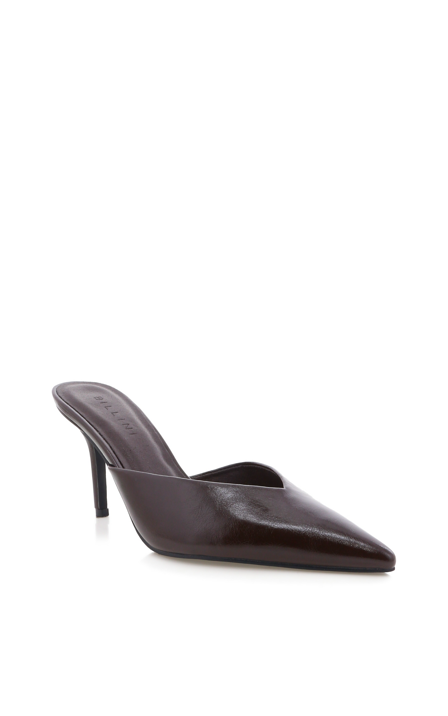 Billini - Karey Heels in Chocolate Shine