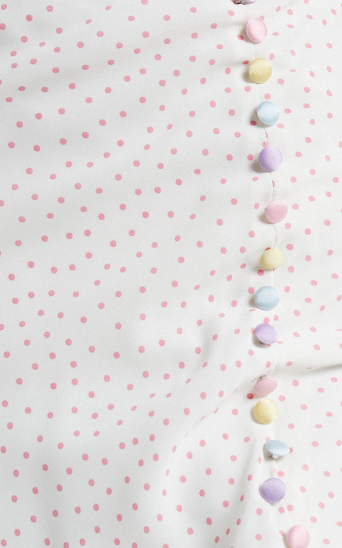 Kailu Skirt in Pink Polka Dot