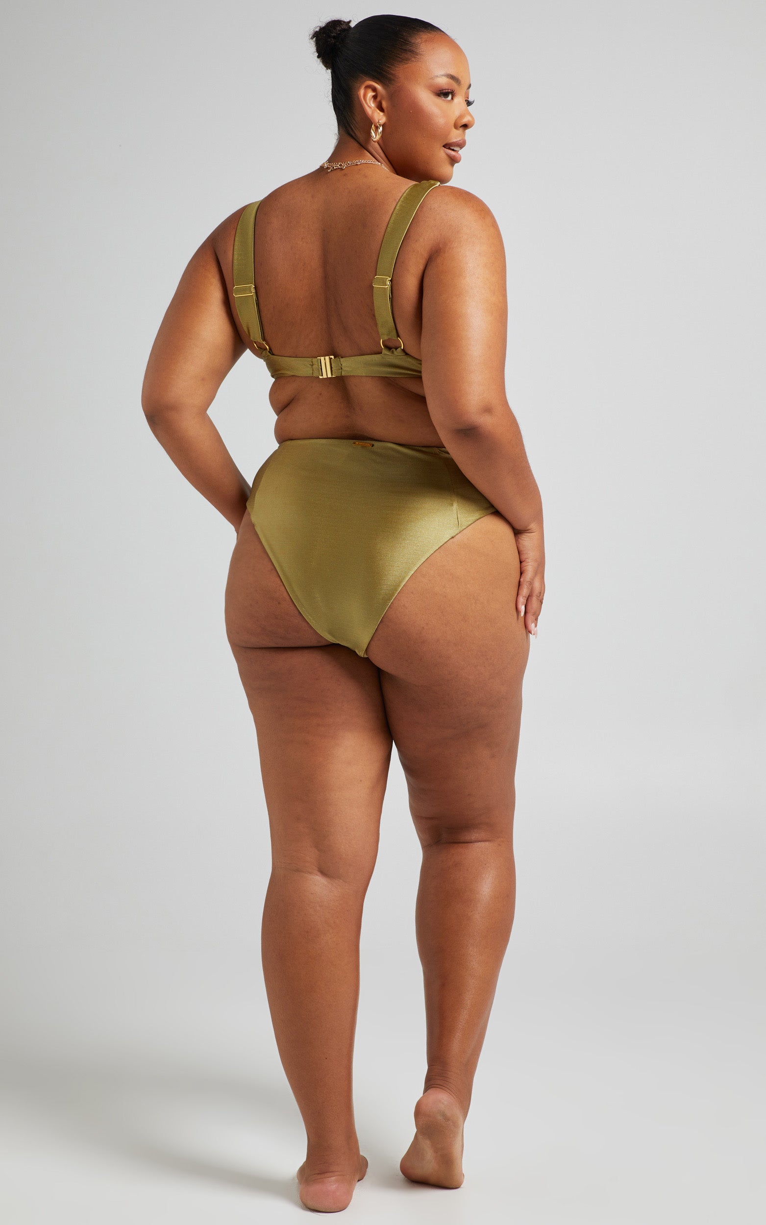 Maui Balconette Bikini Top in Olive