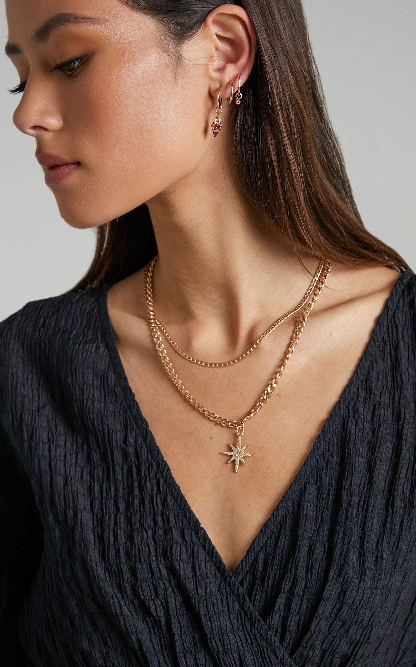 Kanice Necklace in Gold
