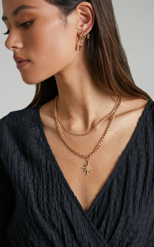 Kanice Necklace in Gold