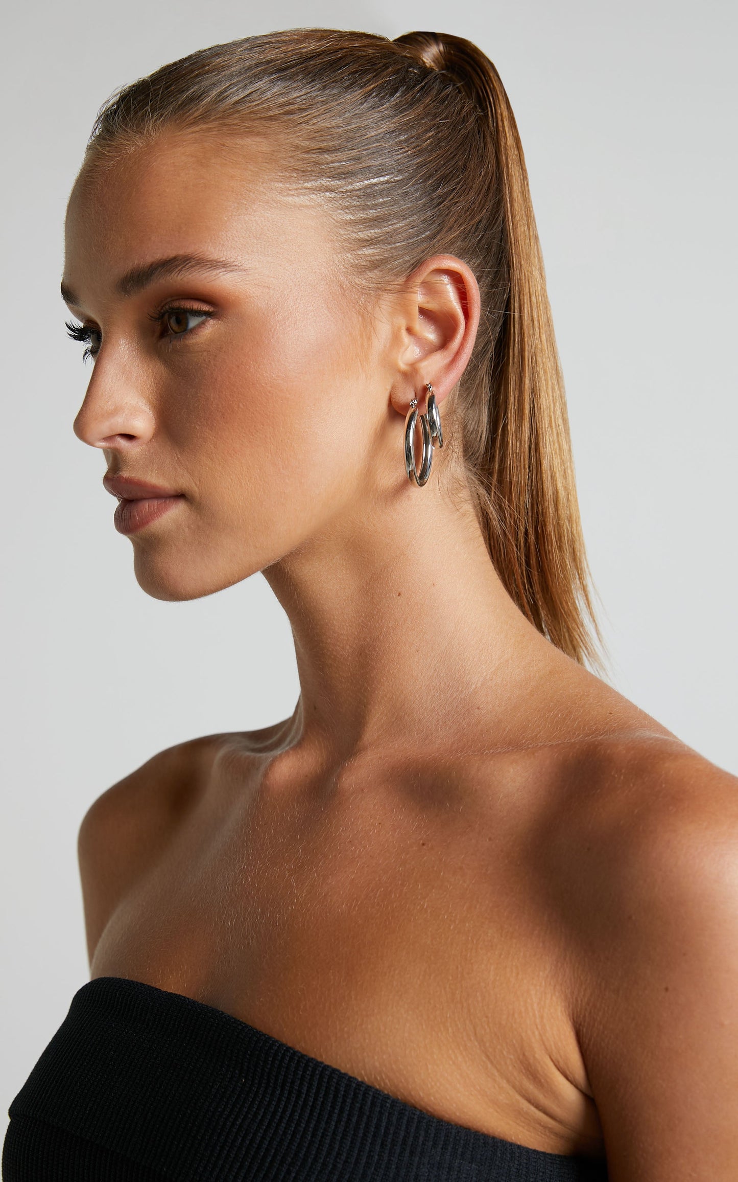 Karane Multipack Hoop Earrings in Silver